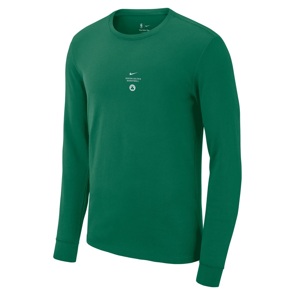 Boston Celtics Nike 2026 Standard Issue Practice Long Sleeve T-Shirt - Mens