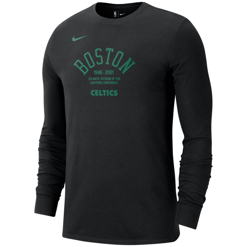 Nike ボストン・セルティックス プラクティス 長袖 Tシャツ メンズ
