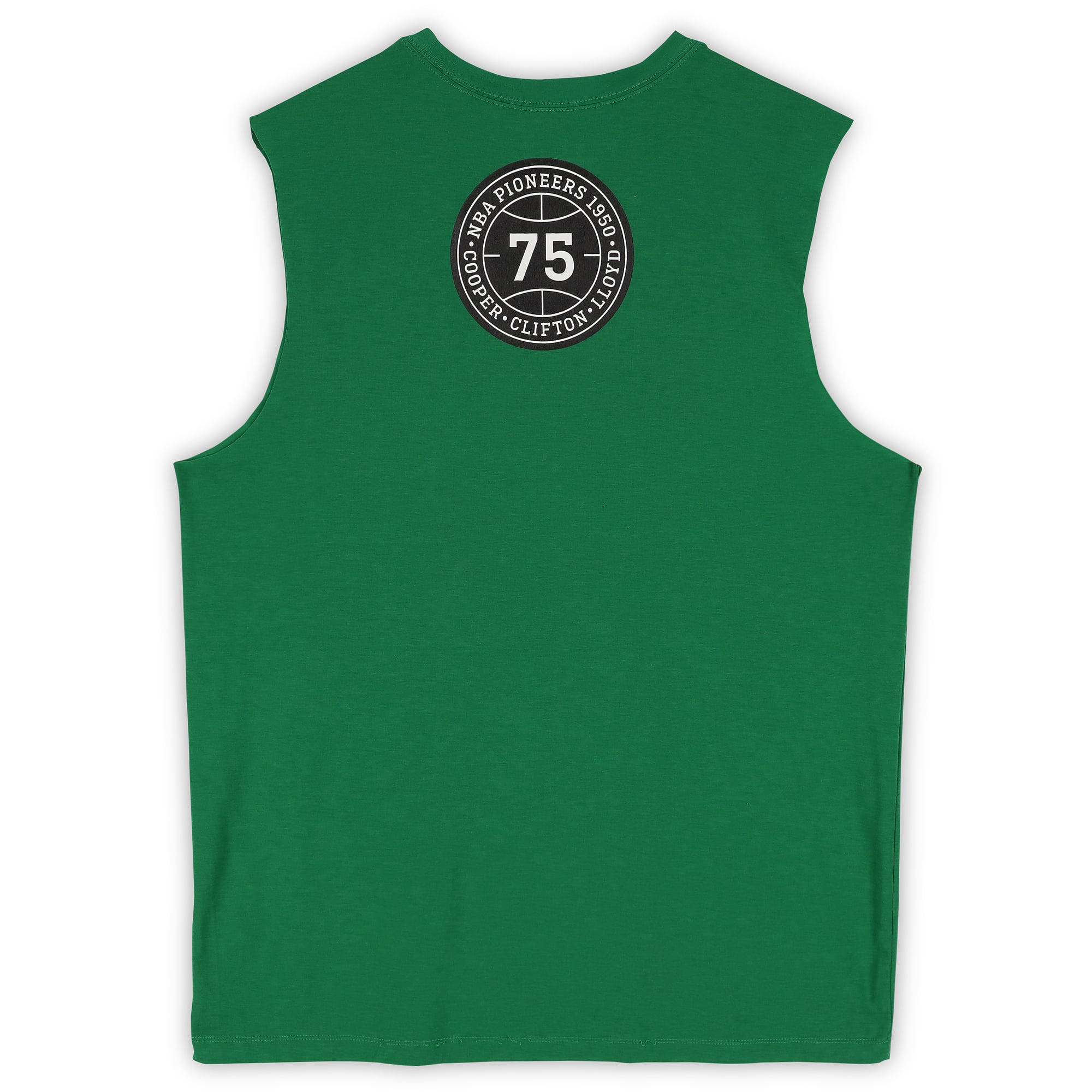 Débardeur vert porté par un joueur des Boston Celtics lors de la saison NBA 2025-2026, édition spéciale « Mois de l'histoire des Noirs » - Taille XLT