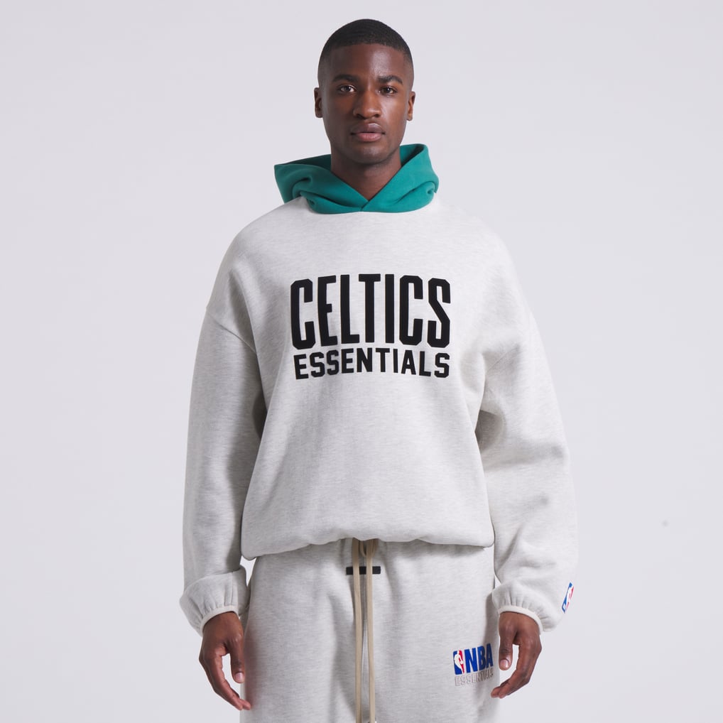 ボストン・セルティックス × Fear Of God Essentials フーディー ユニ 