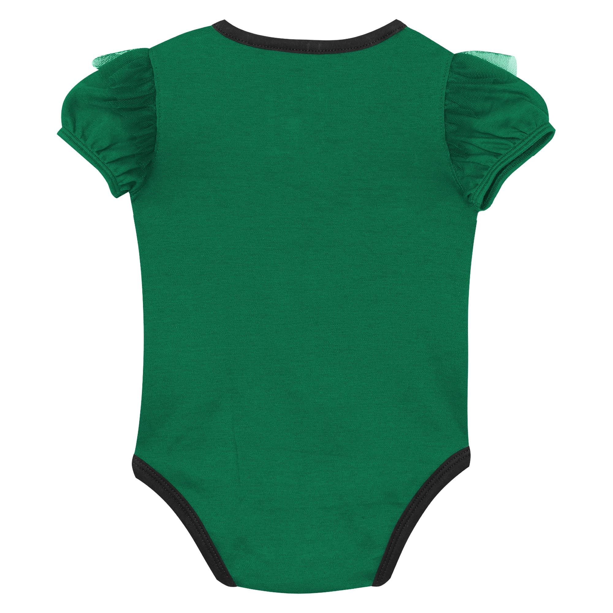 Ensemble body, pantalon et bandeau Outerstuff vert Kelly/gris Boston Celtics pour bébé fille, motif cœur de l'équipe