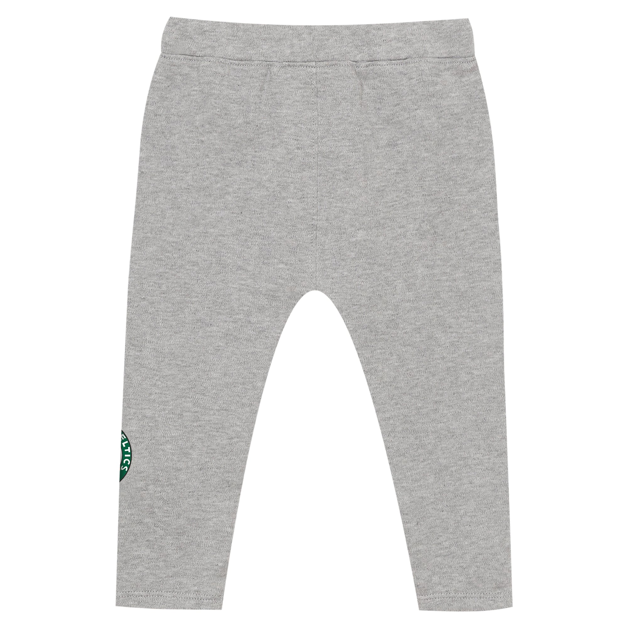 Ensemble body, pantalon et bandeau Outerstuff vert Kelly/gris Boston Celtics pour bébé fille, motif cœur de l'équipe