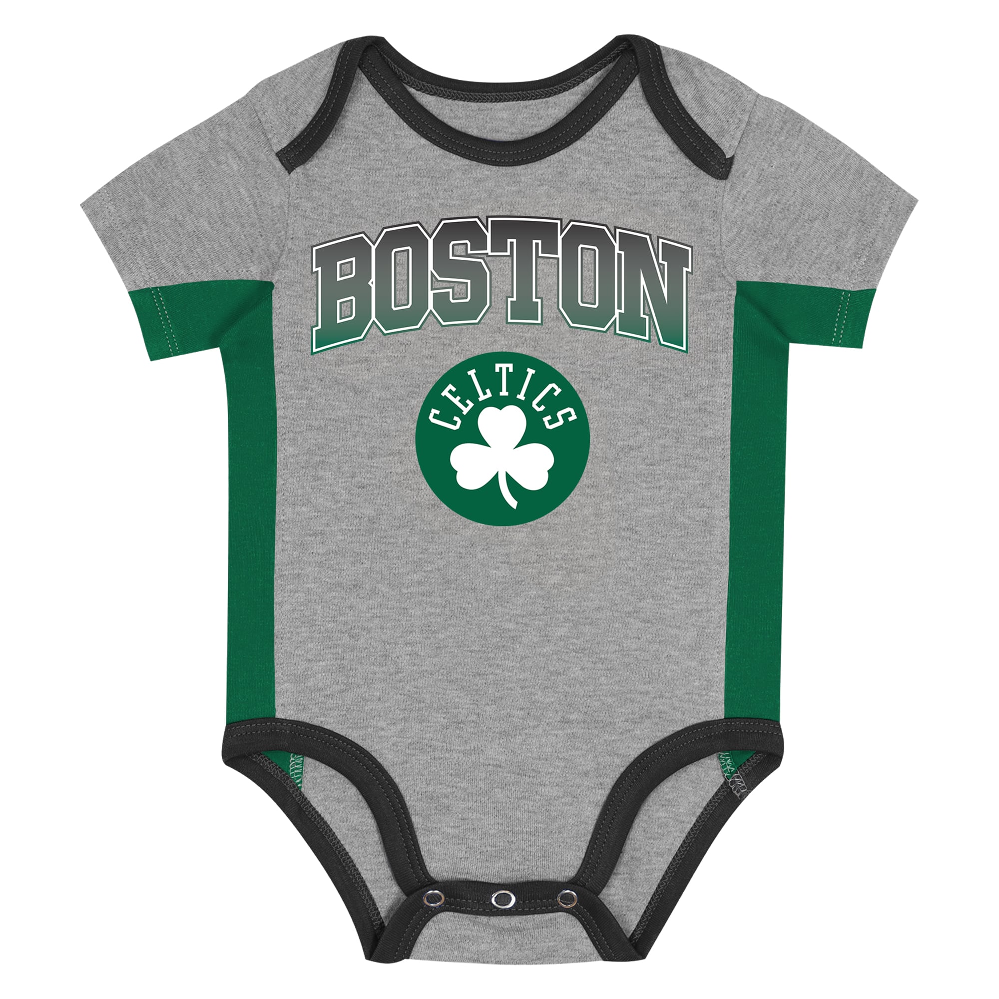 Ensemble trois pièces body et pantalon pour bébé Outerstuff Boston Celtics Rim Protectors