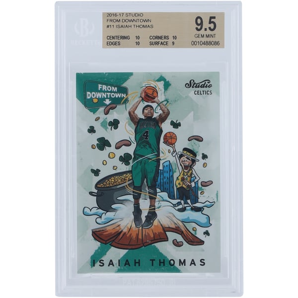 Isaiah Thomas Boston Celtics 2016-17 Panini Studio Downtown #FD11 