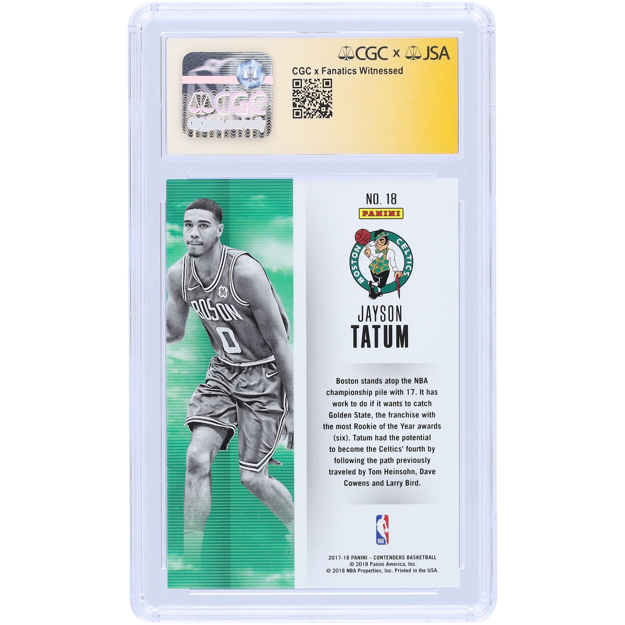 JAYSON TATUM】CELTICS アメリカ代表 2017-18 panini prizm basketball 