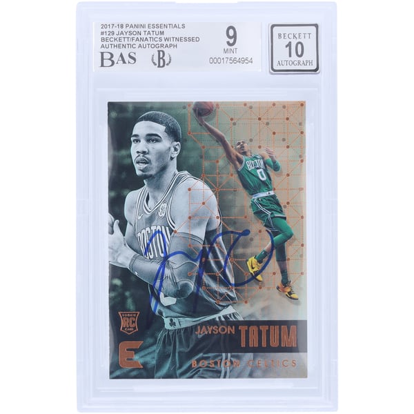 Jayson Tatum Collectibles, Memorabilia, Autographed Merchandise 