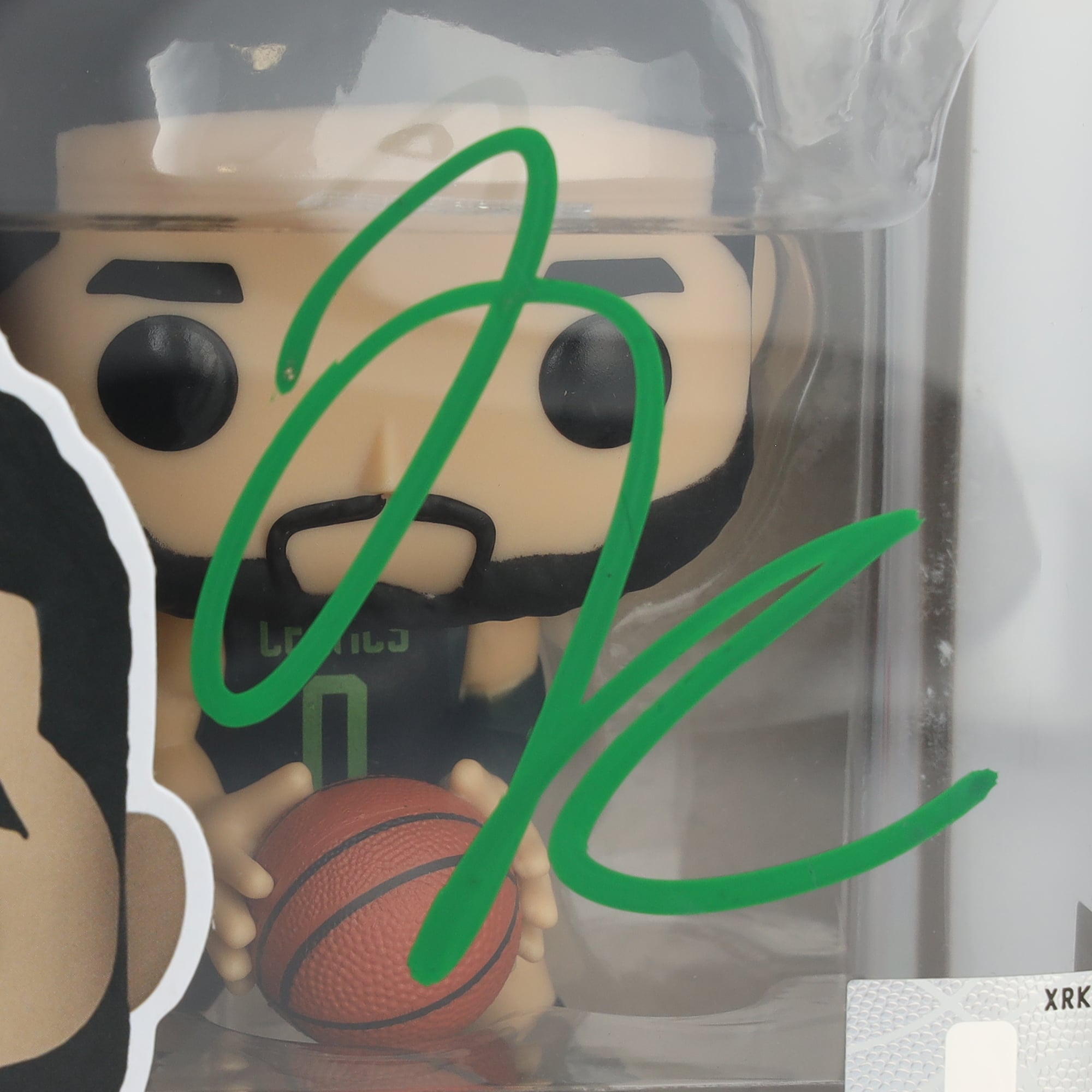 Jayson Tatum Boston Celtics Autographed City Edition #200 Funko Pop! Figurine
