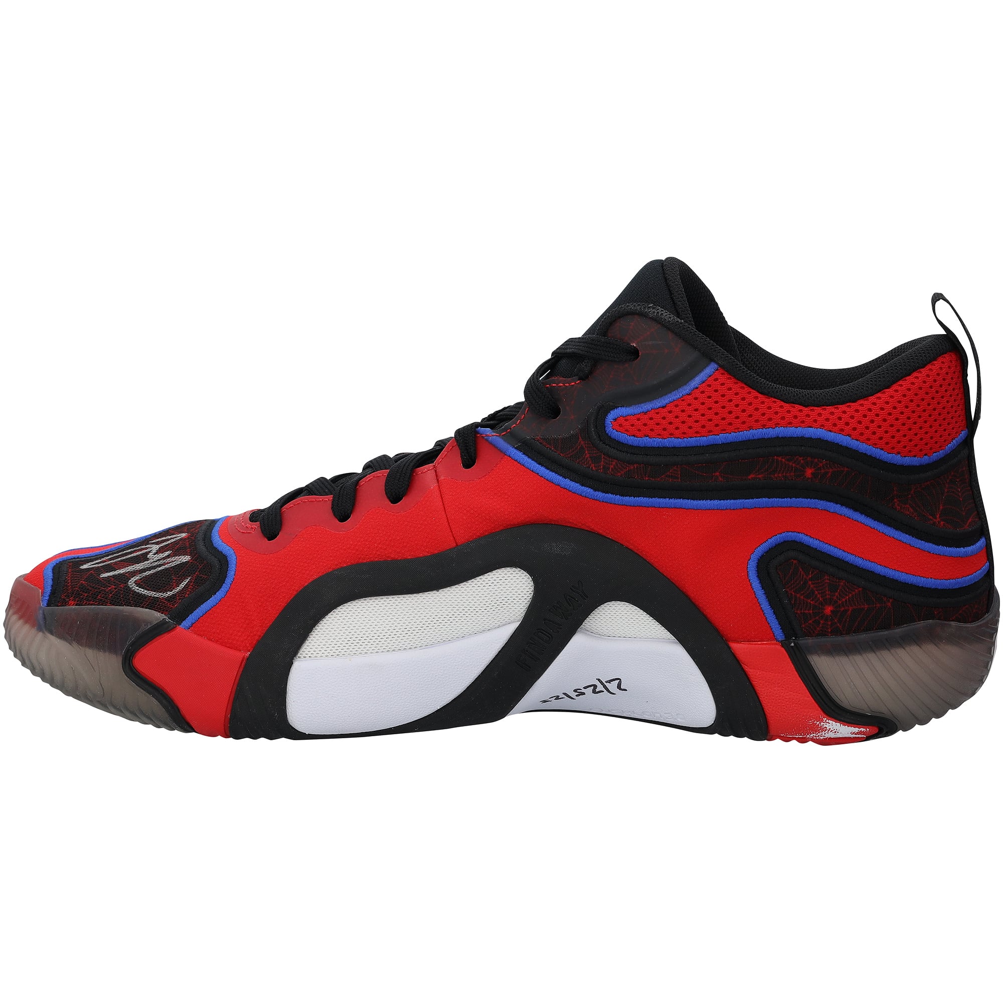 Chaussures Jordan rouges autographiées portées par Jayson Tatum lors du match des Boston Celtics contre les Toronto Raptors le 25 février 2025