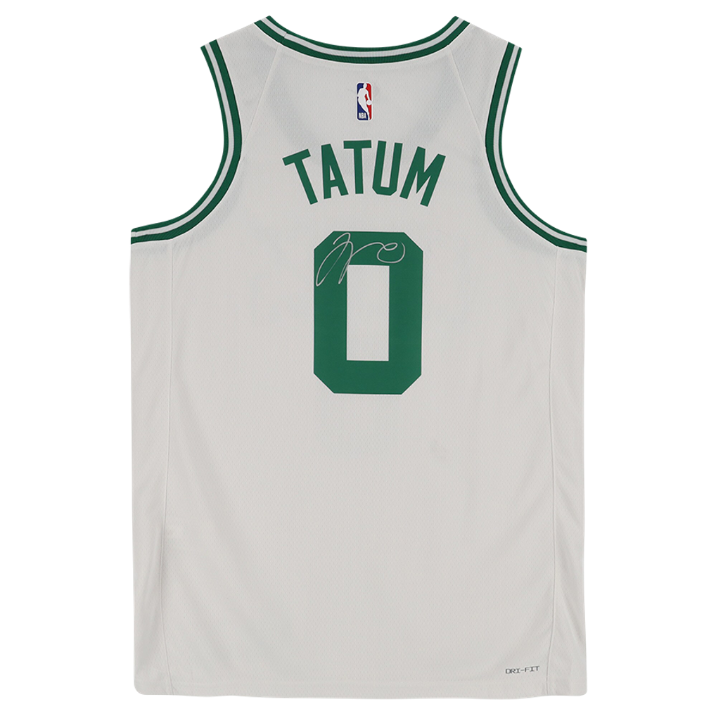 Jayson Tatum Boston Celtics Autographed Nike White 2022-23 