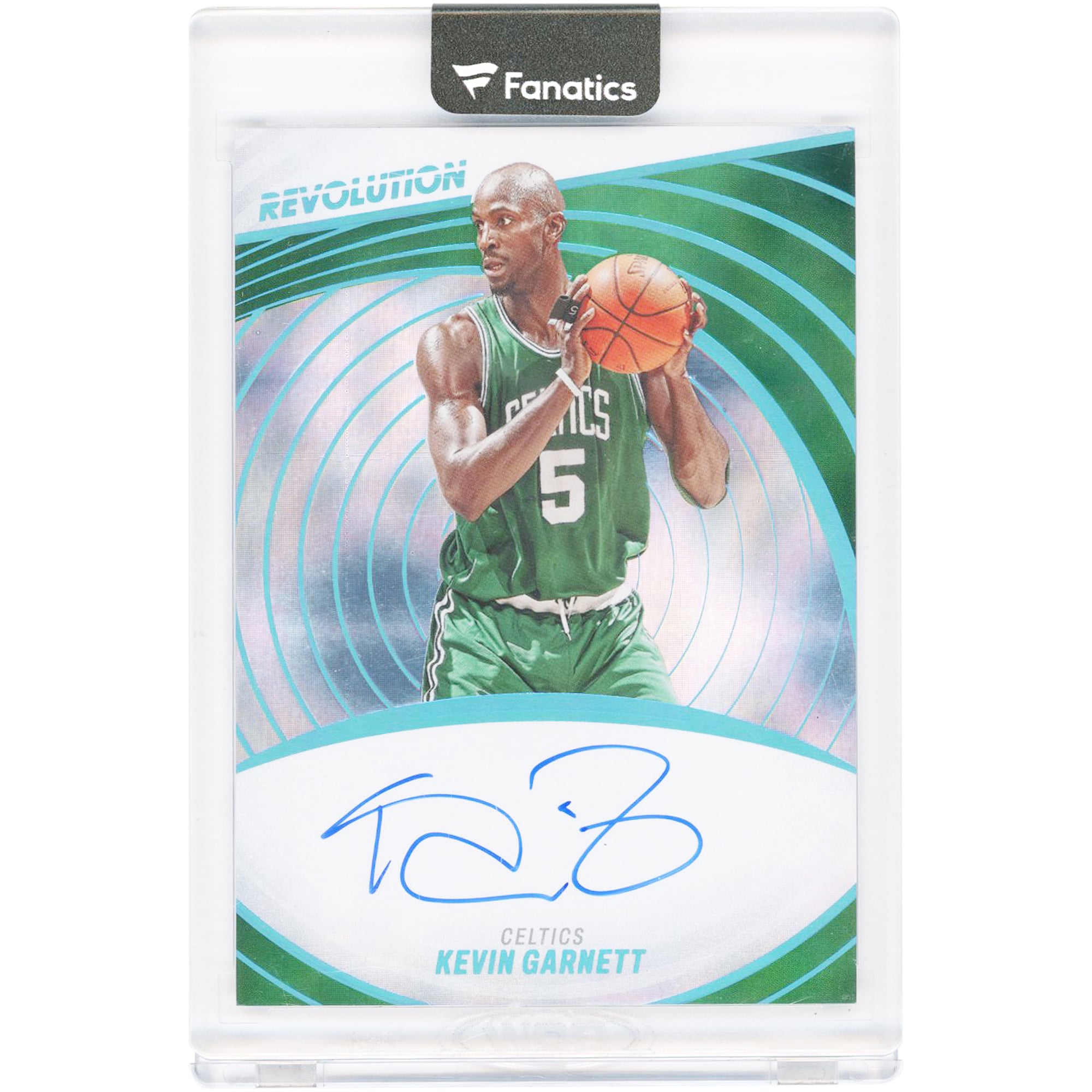 Kevin Garnett Boston Celtics Autographed 2022-23 Panini Revolution Infinite #A-KVG #1/25 Card