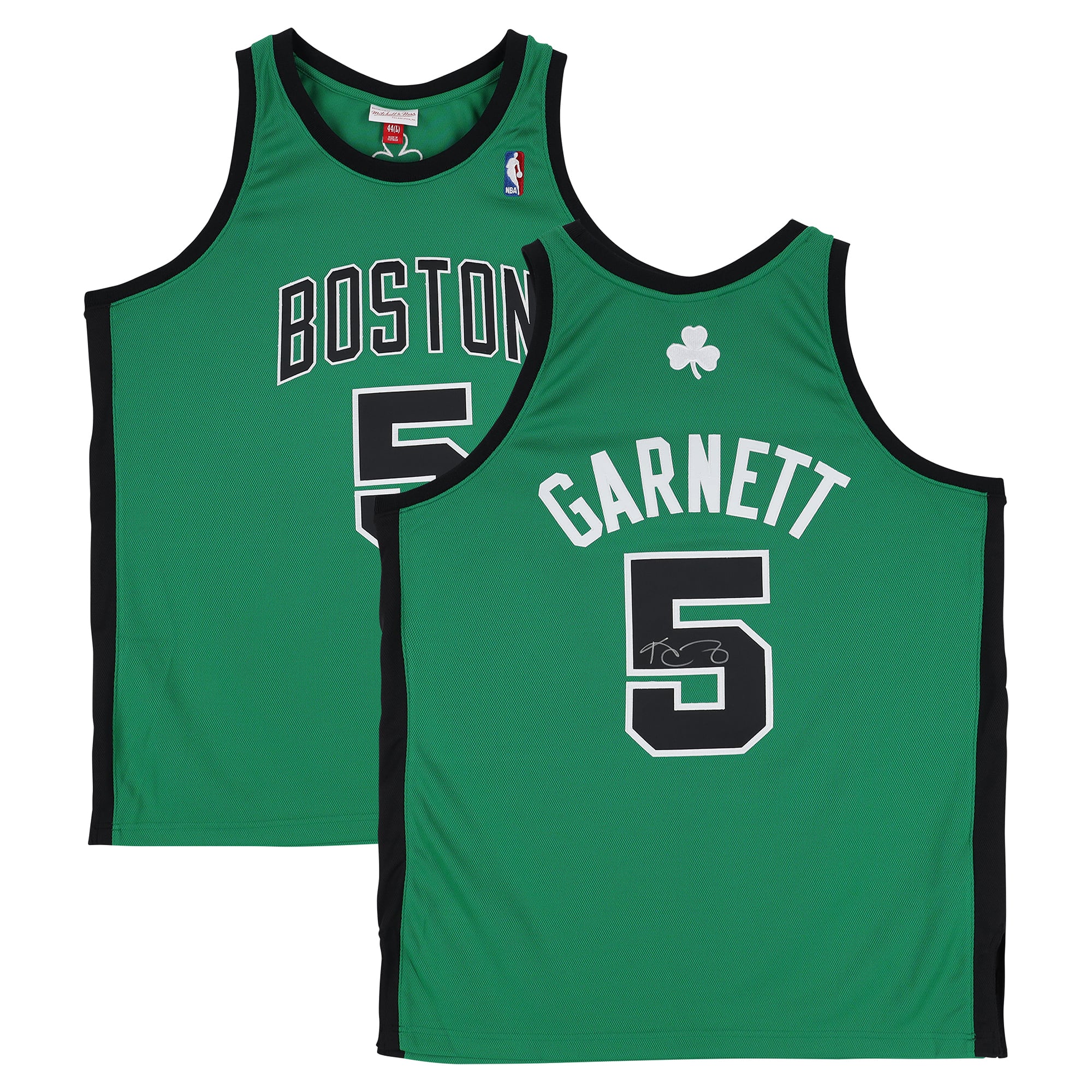 Kevin Garnett Boston Celtics Autographed Kelly Green Mitchell & Ness 2007 Authentic Jersey