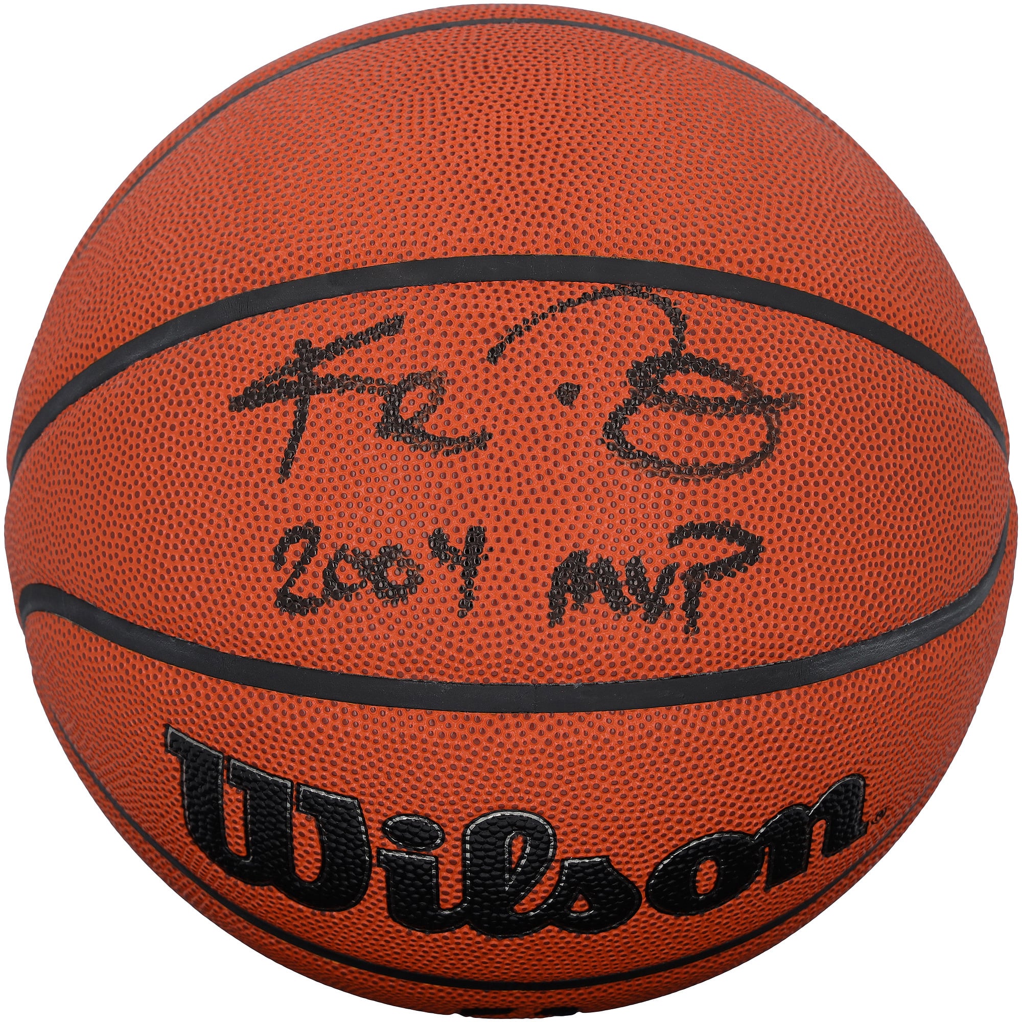 Kevin Garnett Boston Celtics Autographed Wilson Authentic Series Indoor/Outdoor Basketball with "2004 MVP" Inscription with Black Ink