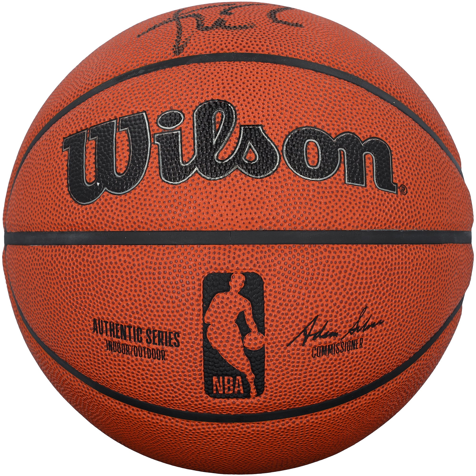 Kevin Garnett Boston Celtics Autographed Wilson Authentic Series Indoor/Outdoor Basketball with Black Ink