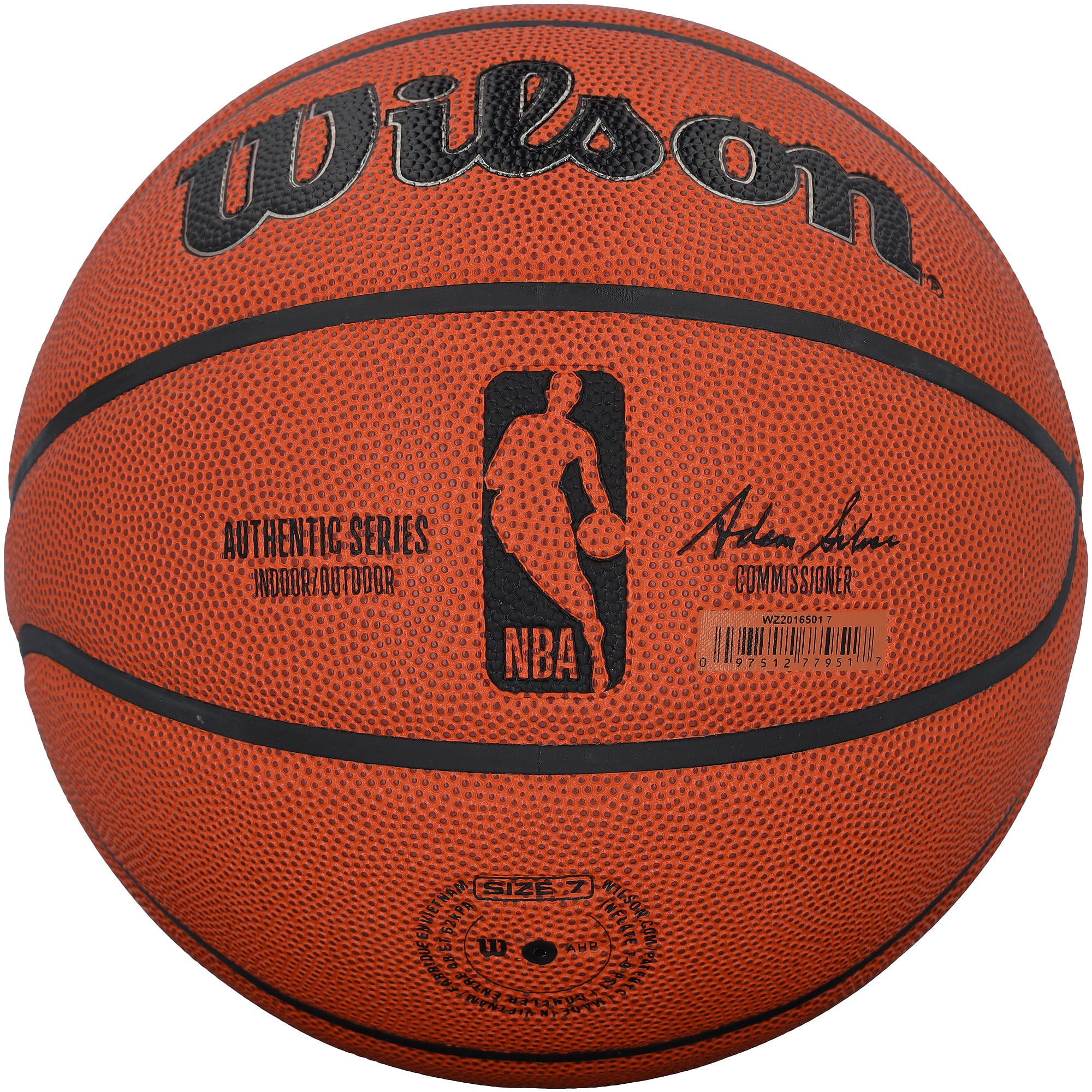 Kevin Garnett Boston Celtics Autographed Wilson Authentic Series Indoor/Outdoor Basketball with Black Ink