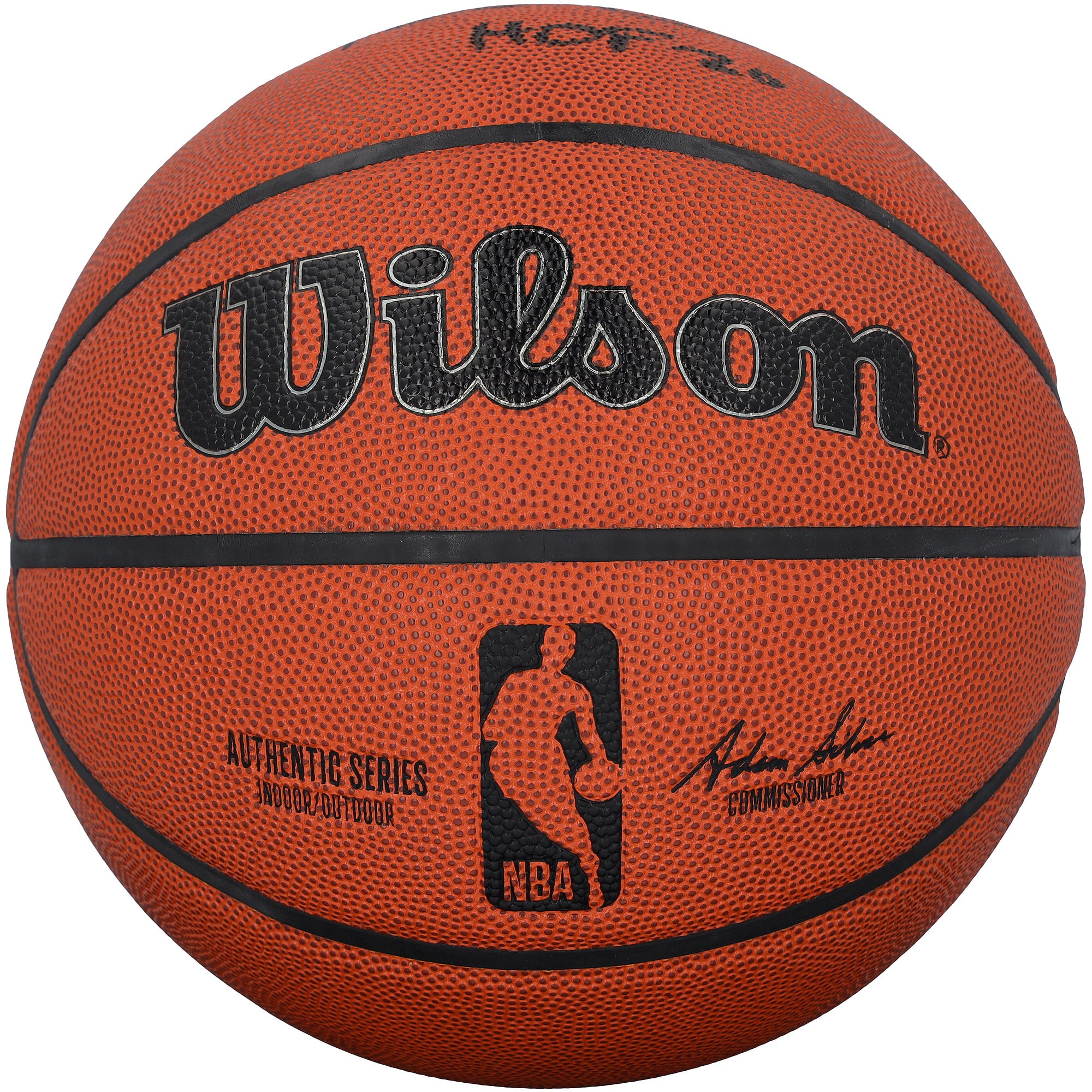 Kevin Garnett Boston Celtics Autographed Wilson Authentic Series Indoor/Outdoor Basketball with "HOF 20" Inscription with Black Ink
