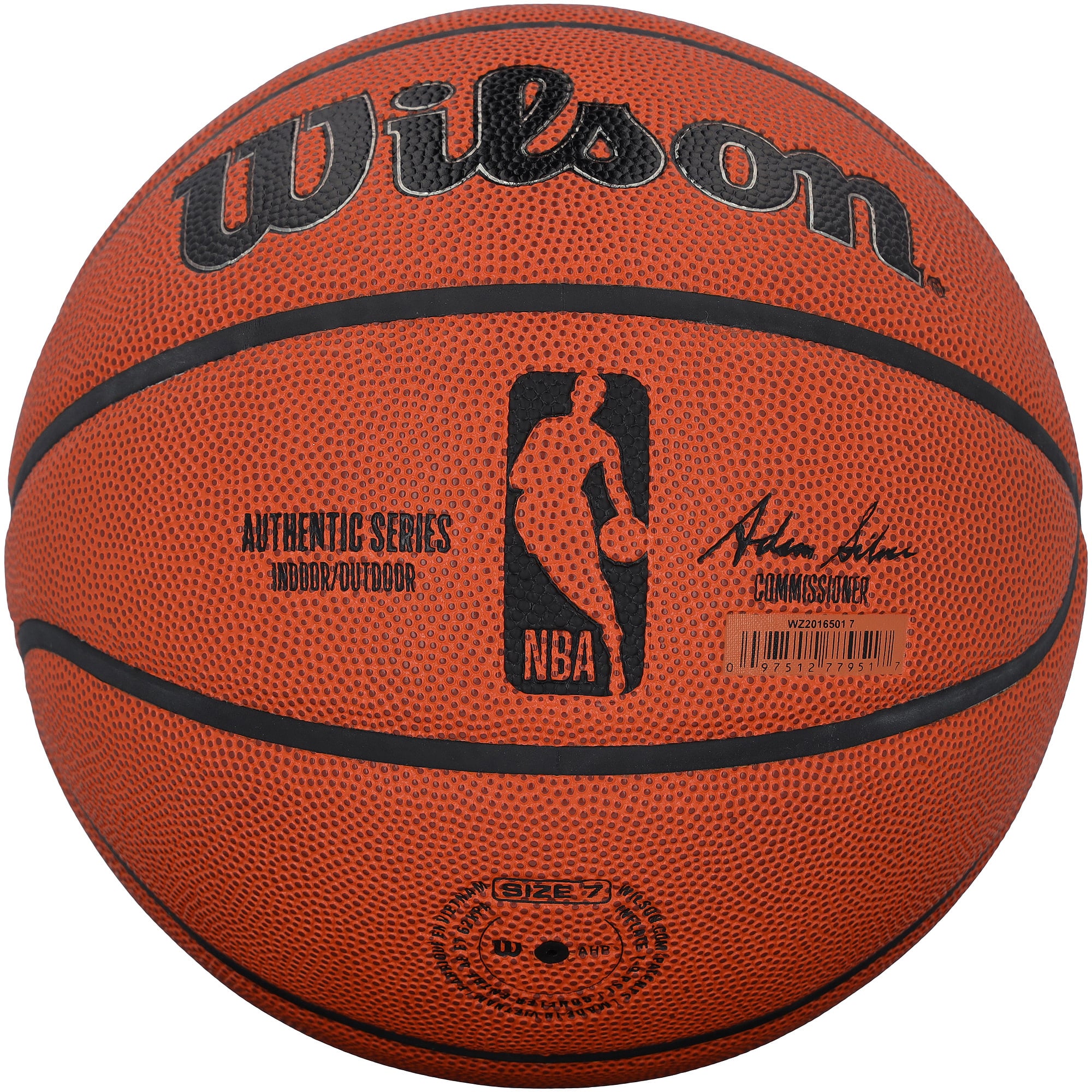 Kevin Garnett Boston Celtics Autographed Wilson Authentic Series Indoor/Outdoor Basketball with "HOF 20" Inscription with Black Ink