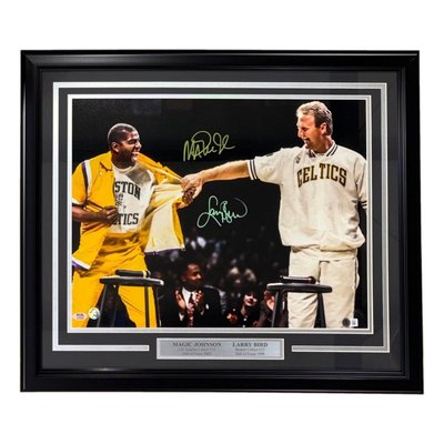 Larry Bird, Magic Johnson & Julius Erving Signed 1980-81 Topps #6 RC Larry Bird, Magic Johnson & Julius Erving Signed 1980-81 Topps #6 RC
