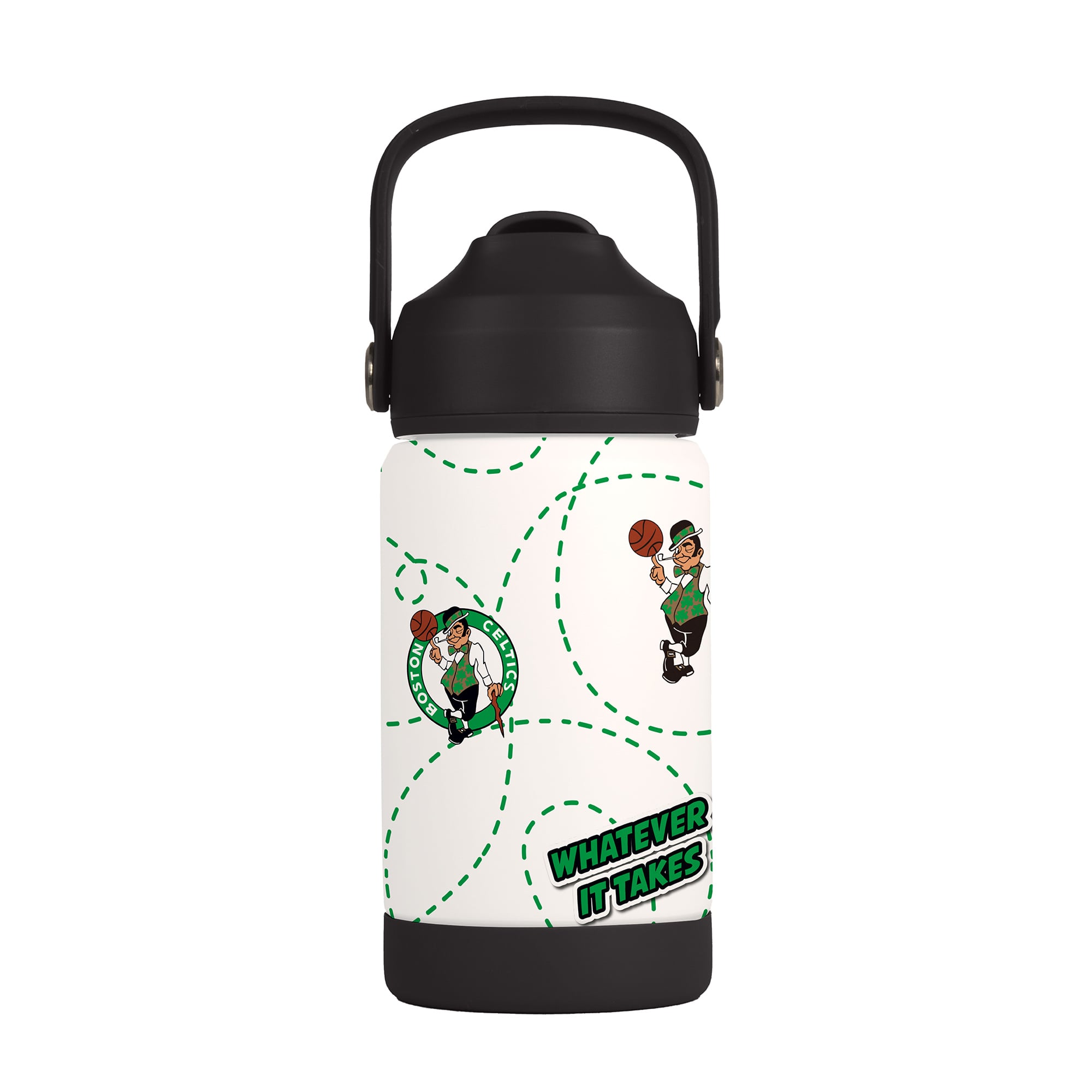 Logo Brands Boston Celtics 12oz. Mascot Bottle