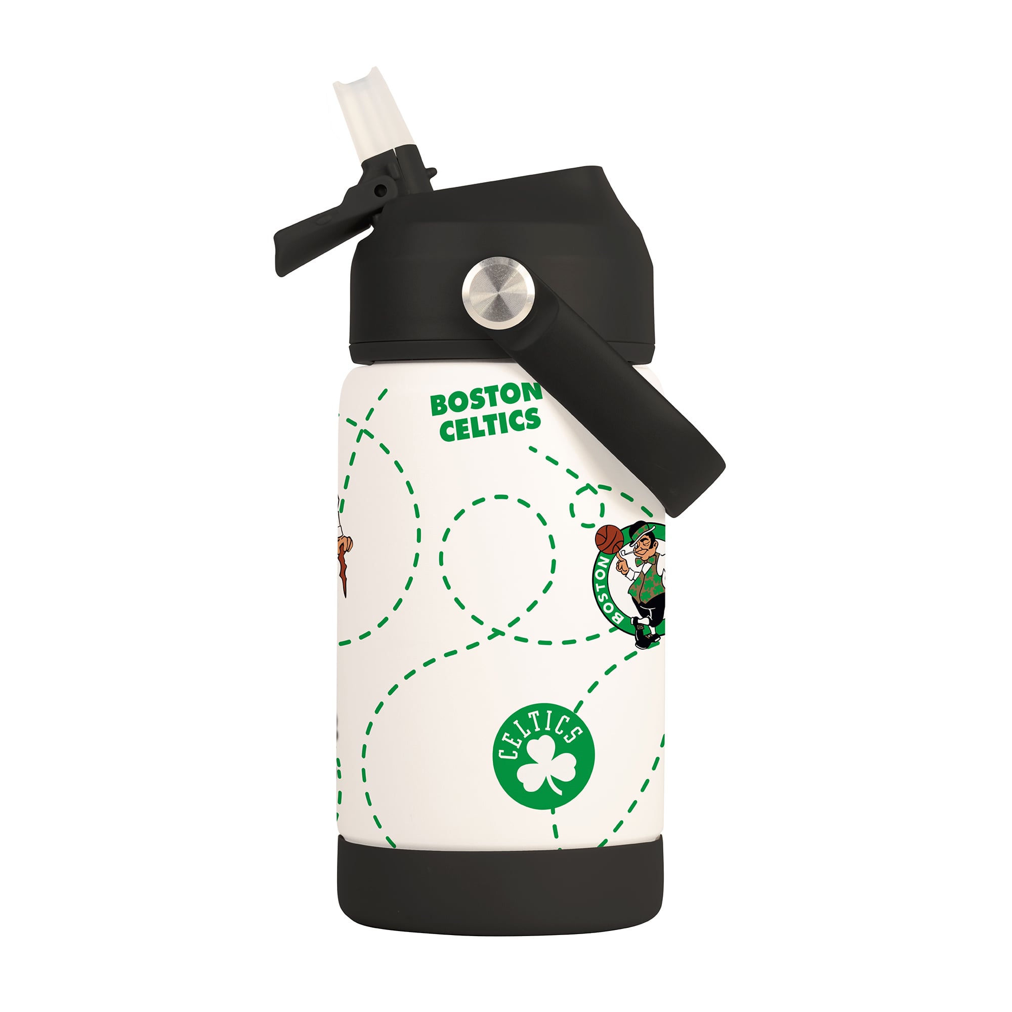 Logo Brands Boston Celtics 12oz. Mascot Bottle