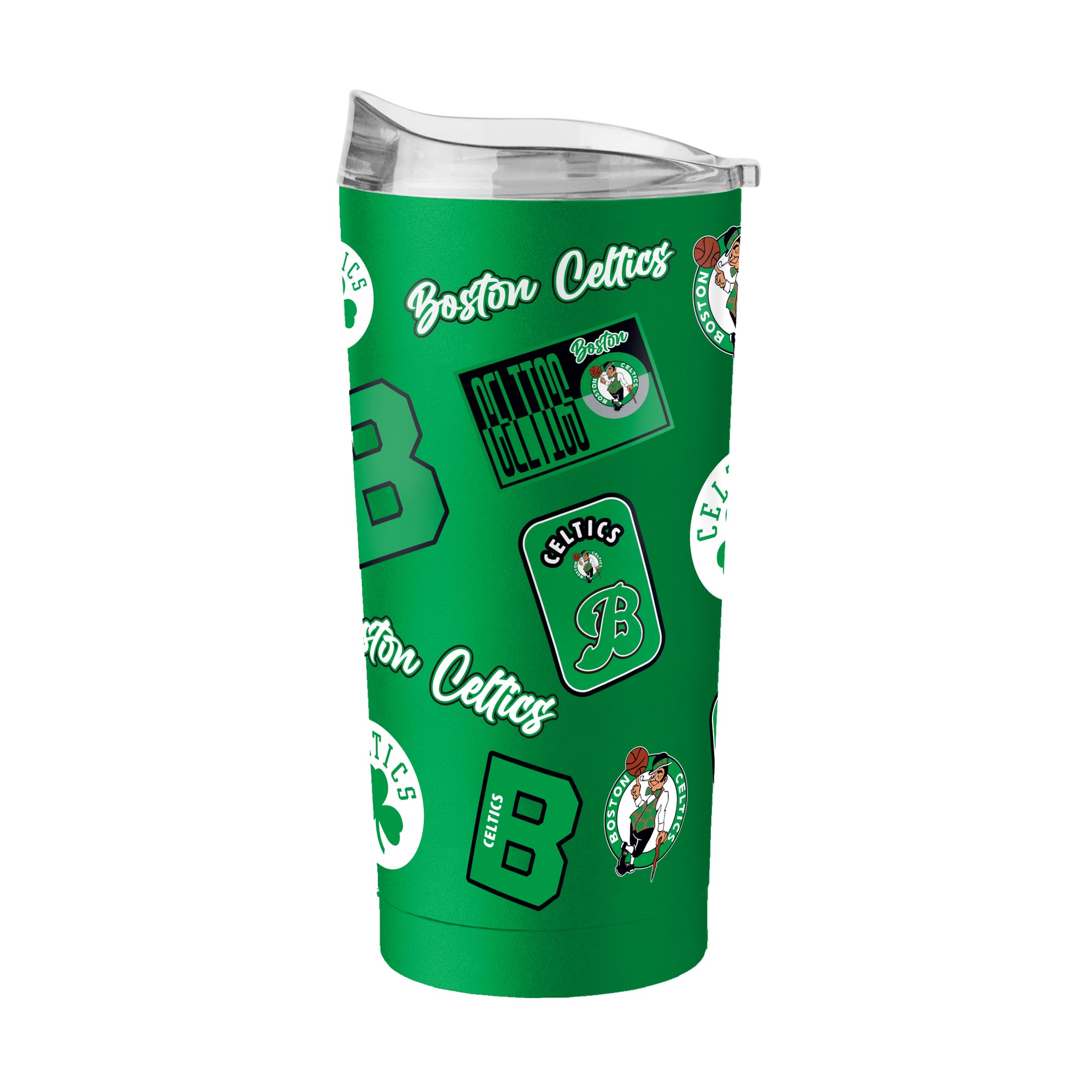 Gobelet isotherme Logo Brands Boston Celtics 20 oz Dreamweave à revêtement en poudre