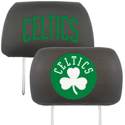 Boston Celtics Logo Brands Car Head Rest Cover