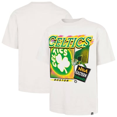  Boston Celtics '47 City Paint Reed Foundation T-Shirt - Cream