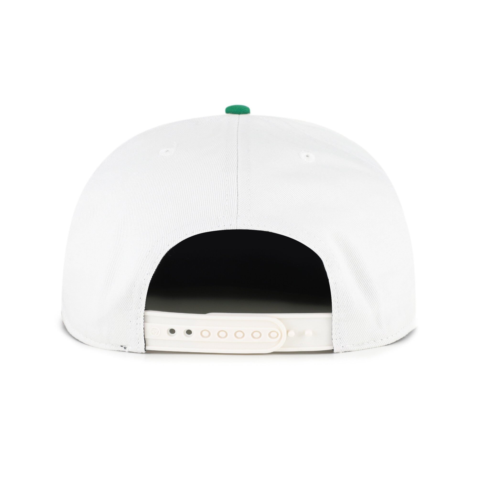 Casquette snapback capitaine Boston Celtics Script Stack crème pour homme, modèle 47