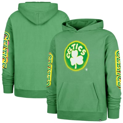 Boston Celtics '47 City Paint Duo Foundation Hoodie - Kelly Green