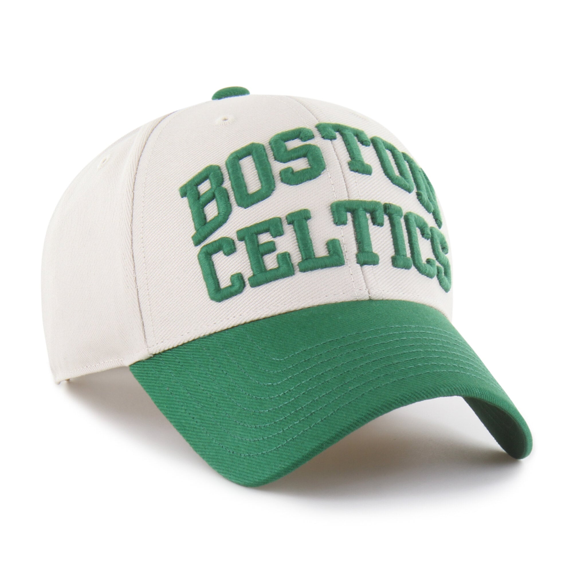 Casquette ajustable Boston Celtics « Broke Line Loop MVP » couleur beige, modèle 47, pour homme