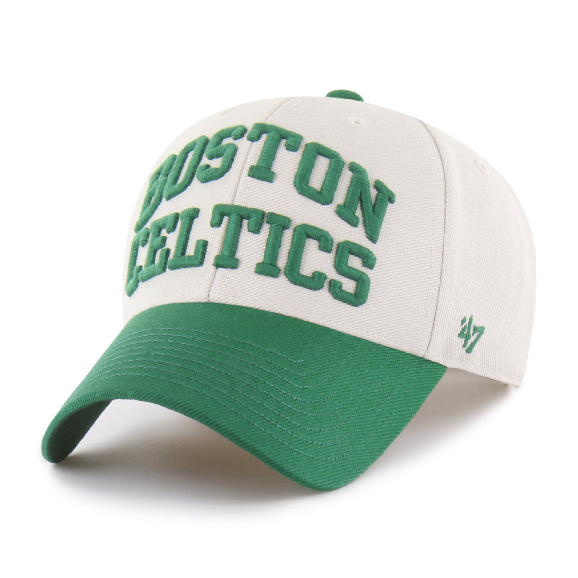Casquette ajustable Boston Celtics « Broke Line Loop MVP » couleur beige, modèle 47, pour homme