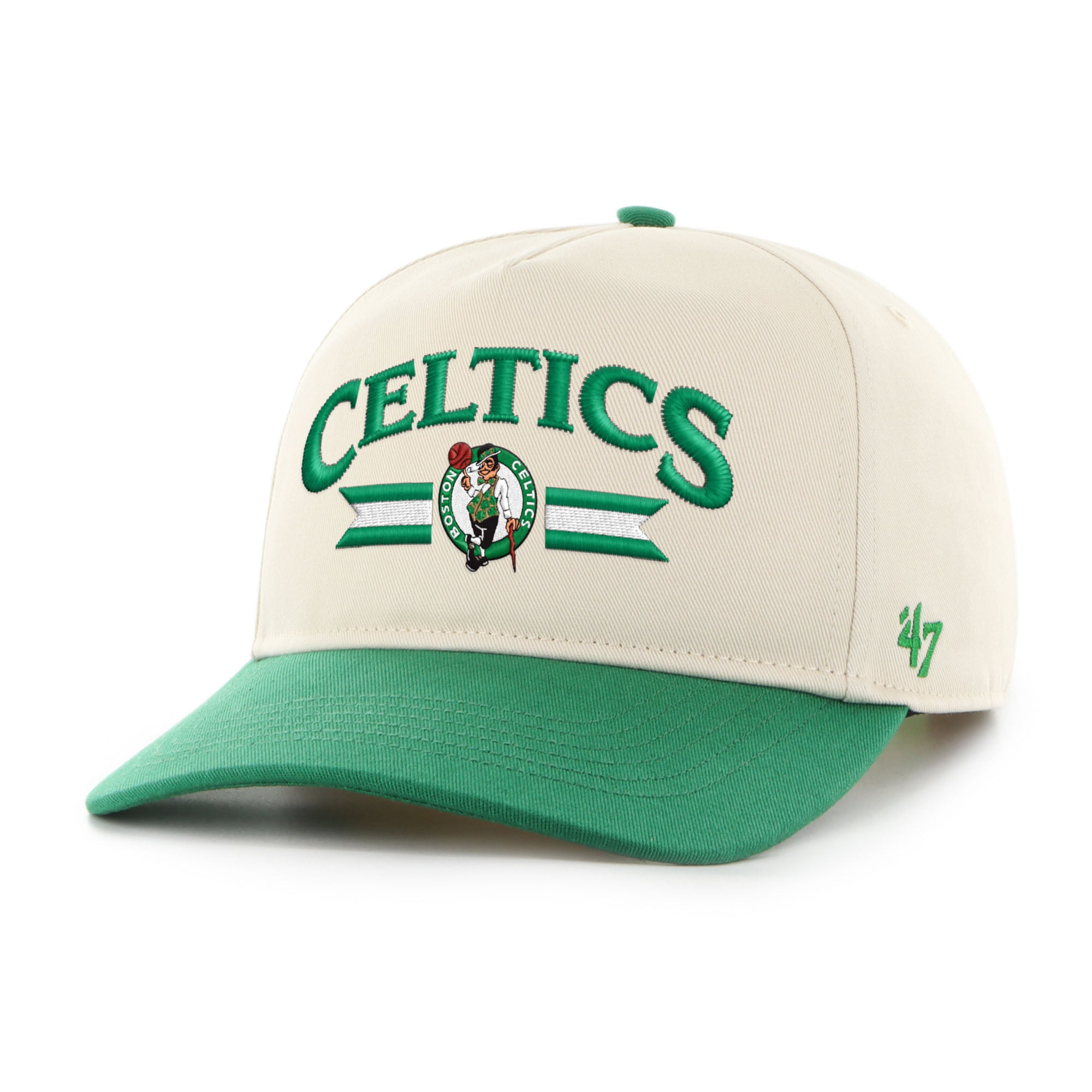 Men's '47 Natural Boston Celtics Fast Break Chase Hitch Adjustable Hat