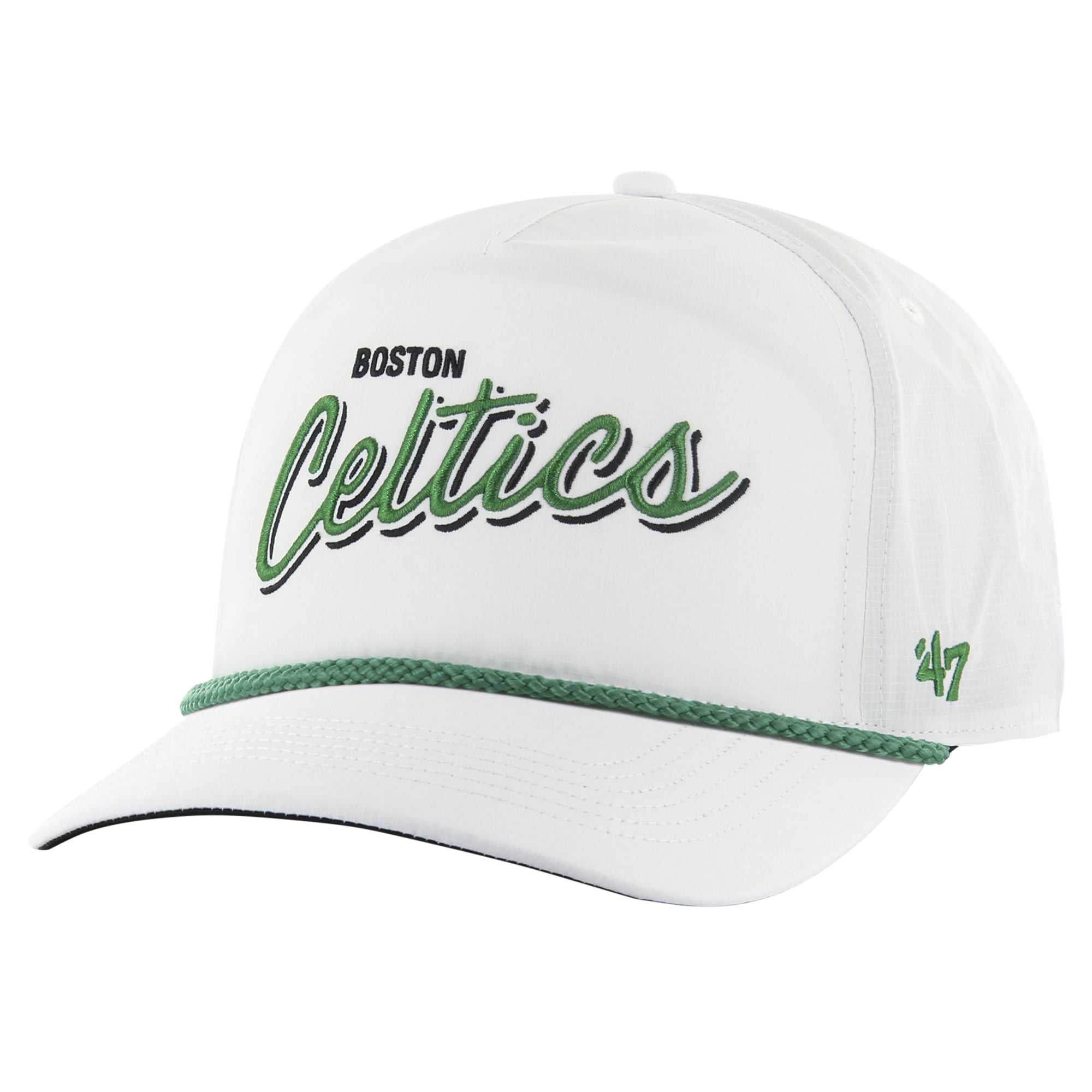 Men's Boston Celtics '47 White Fairway Hitch brrr Adjustable Hat