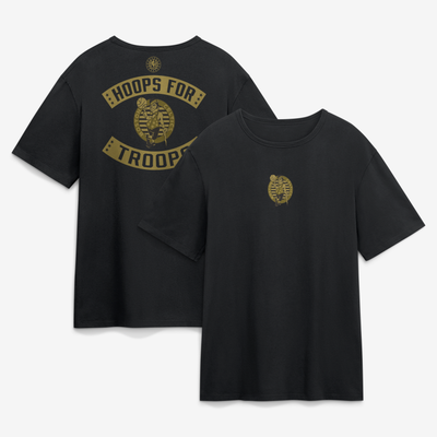 Boston Celtics Hoops For Troops T-Shirt - Black