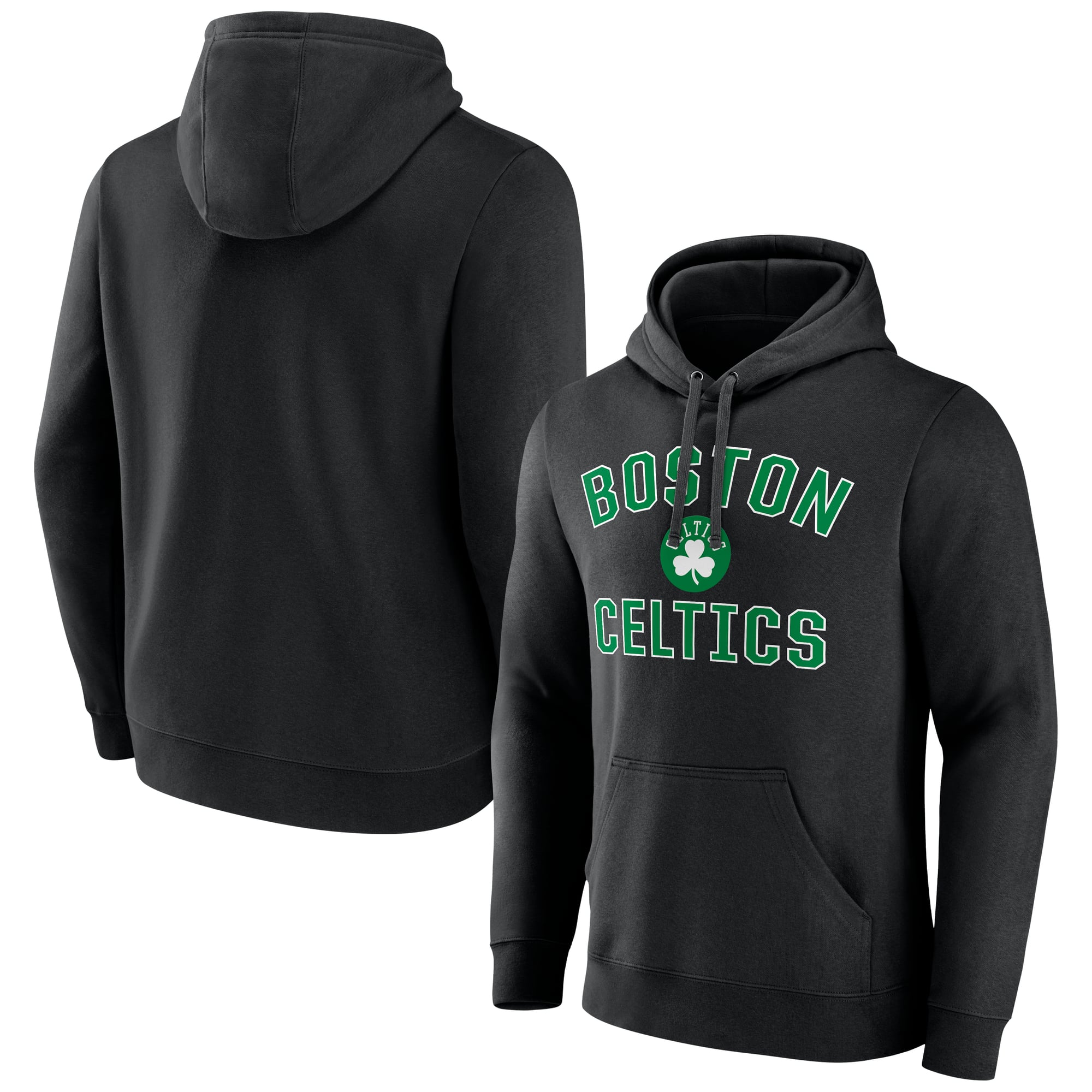 Men's Black Boston Celtics Victory Arch Hoodie