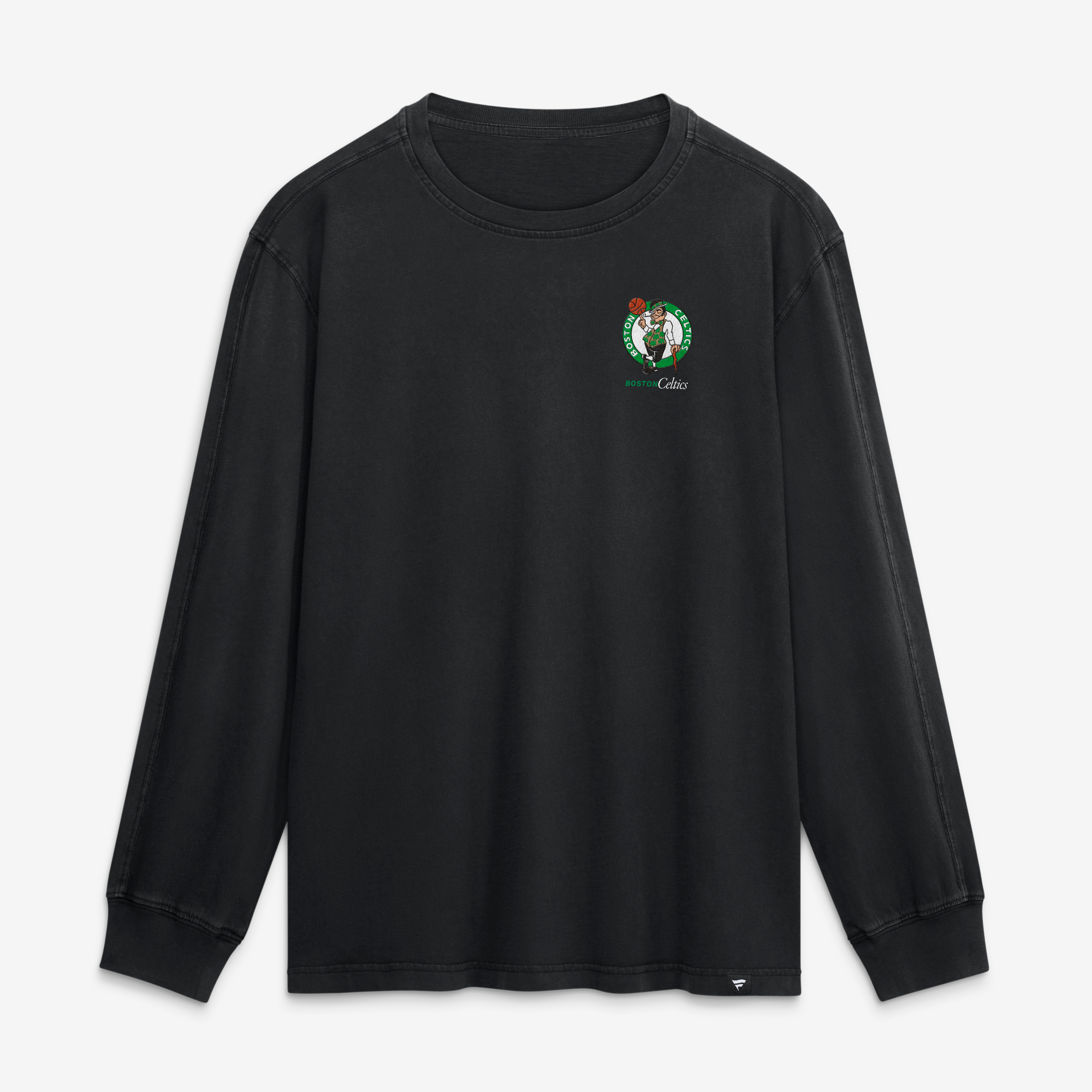 T-shirt à manches longues Fanatics Black Boston Celtics Coaching Time pour homme