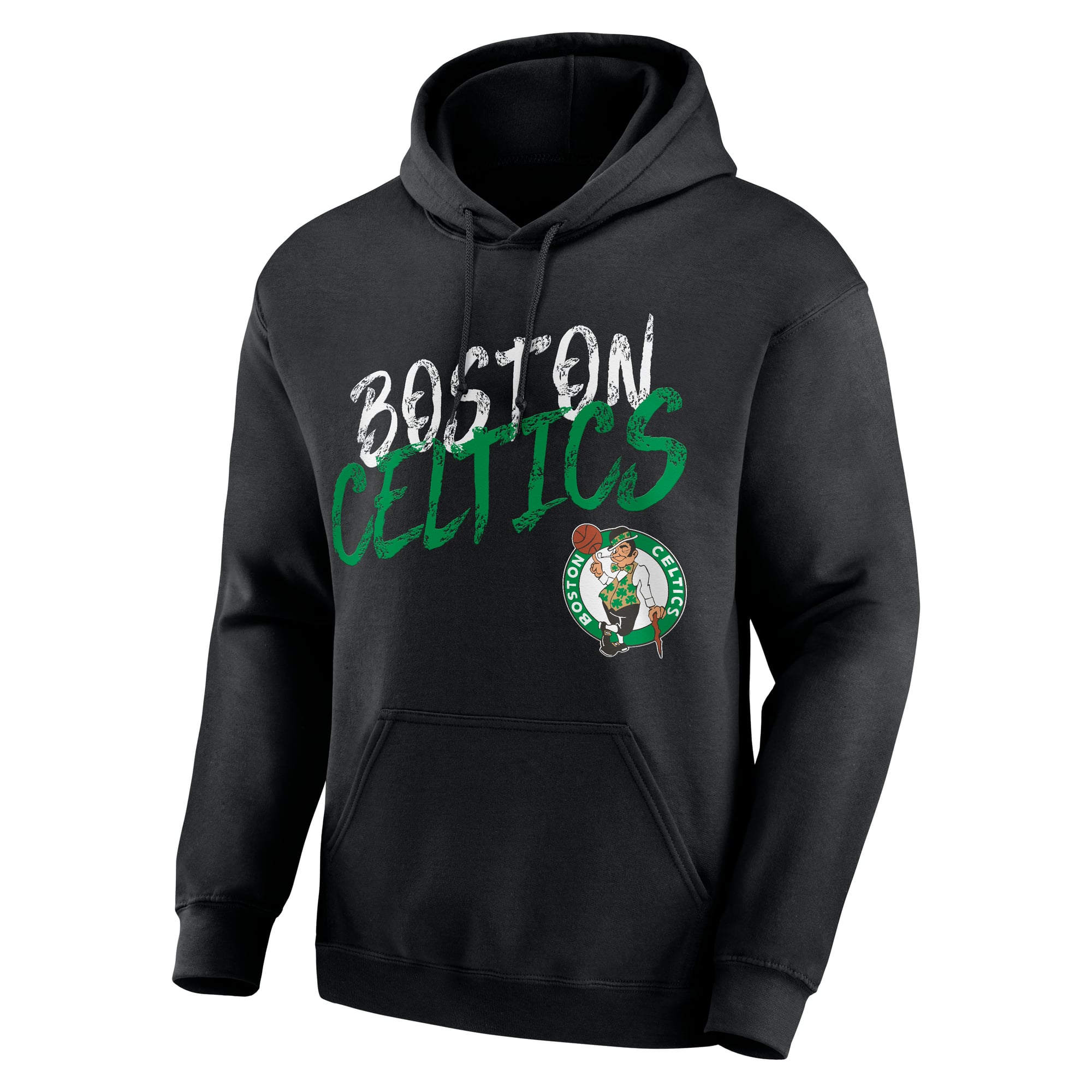 Sweat à capuche noir Jayson Tatum Boston Celtics Hustle pour homme, avec nom et numéro.