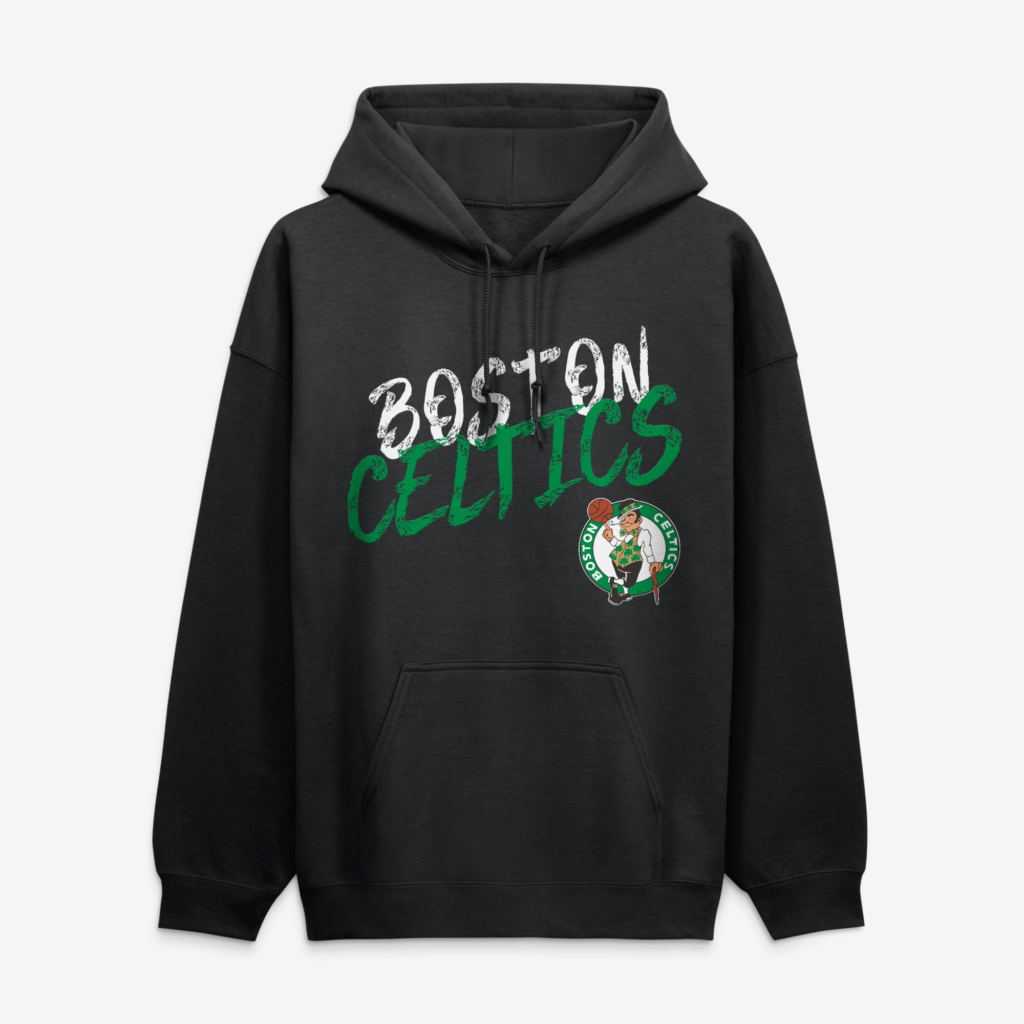 Sweat à capuche noir Jayson Tatum Boston Celtics Hustle pour homme, avec nom et numéro.