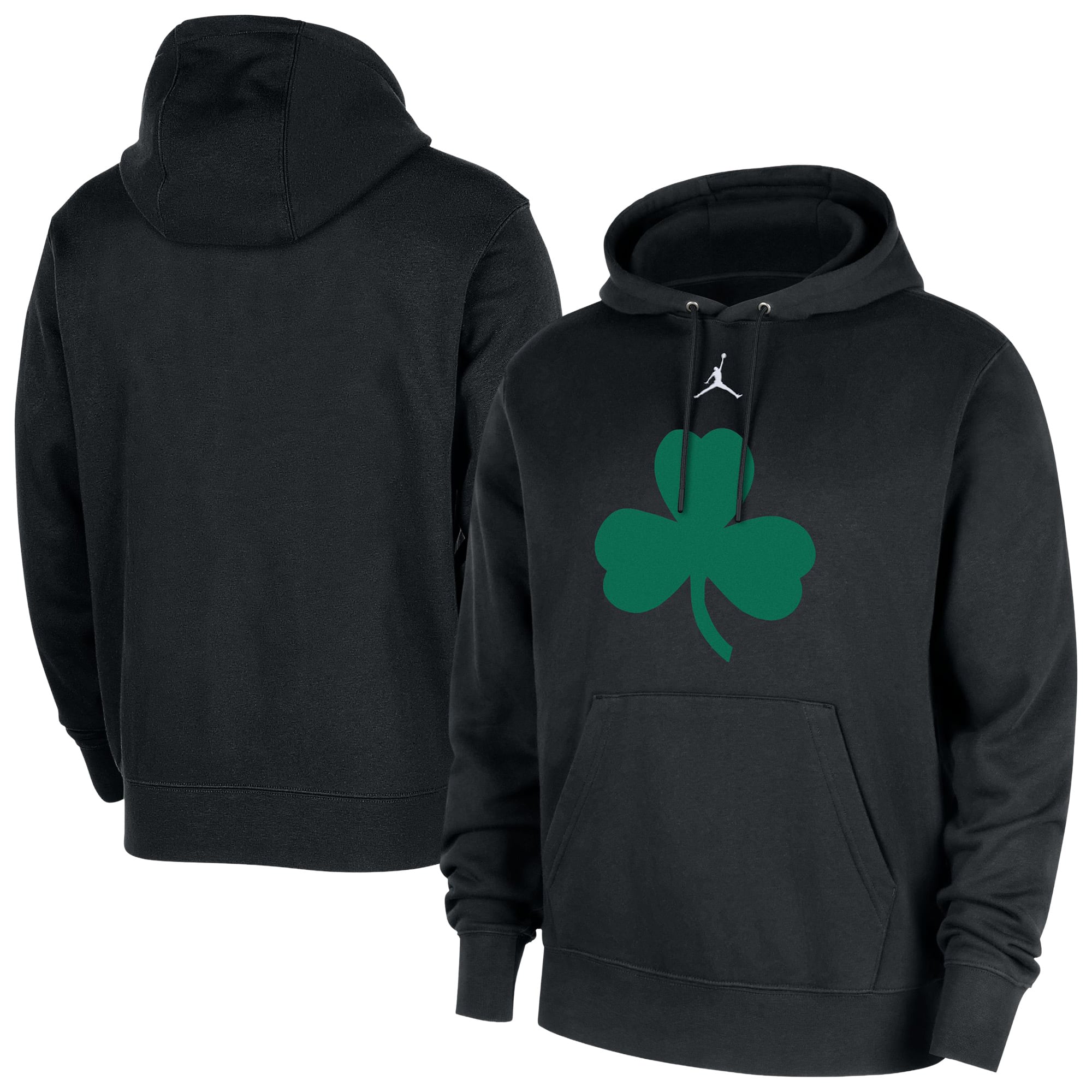 Men's Jordan Brand Black Boston Celtics Statement Edition Club Fleece Hoodie