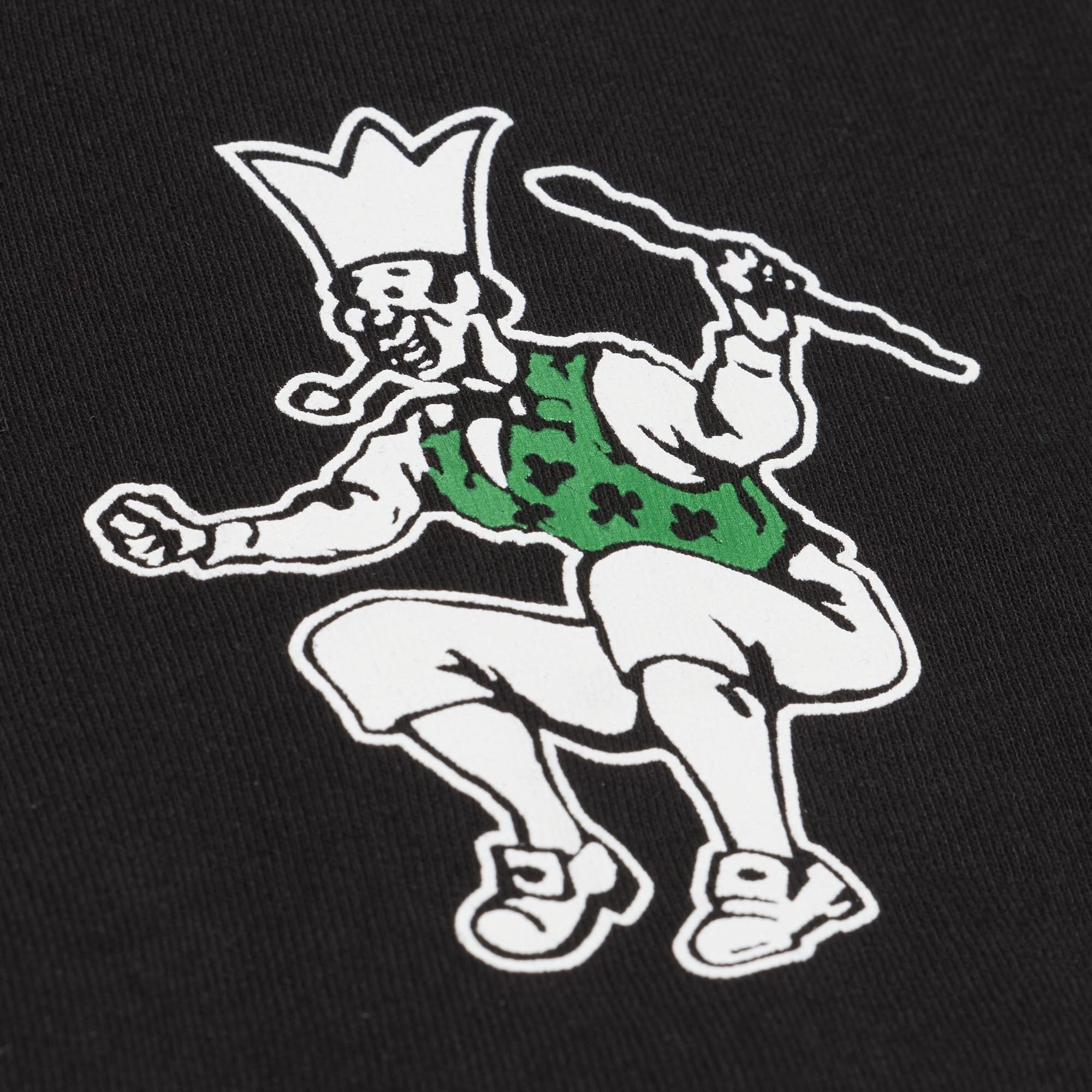 T-shirt classique Mitchell & Ness Bill Russell noir Boston Celtics Hardwood Classics pour homme, avec nom et numéro
