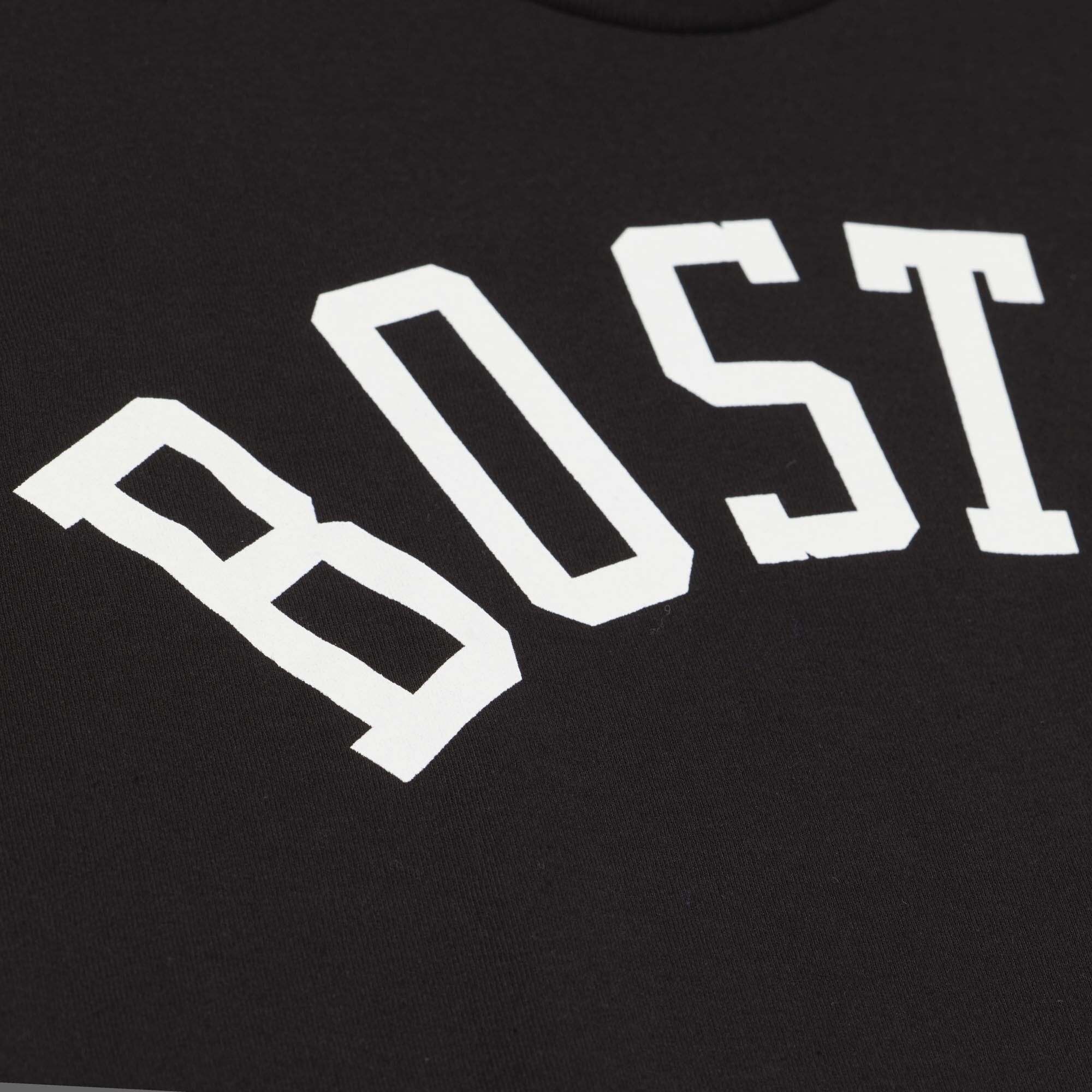 T-shirt classique Mitchell & Ness Bill Russell noir Boston Celtics Hardwood Classics pour homme, avec nom et numéro