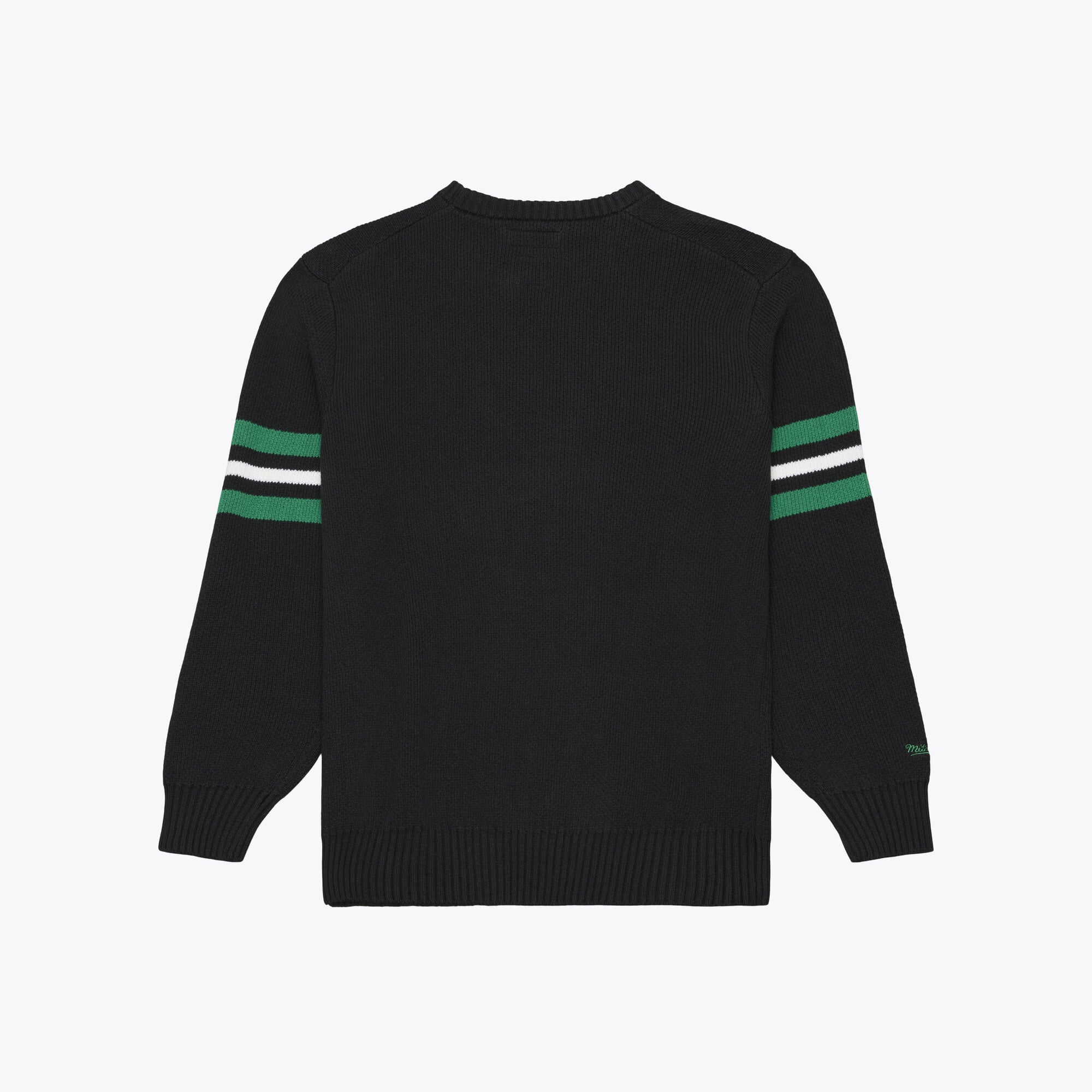 Pull Mitchell & Ness noir pour homme, modèle entraîneur-chef des Boston Celtics
