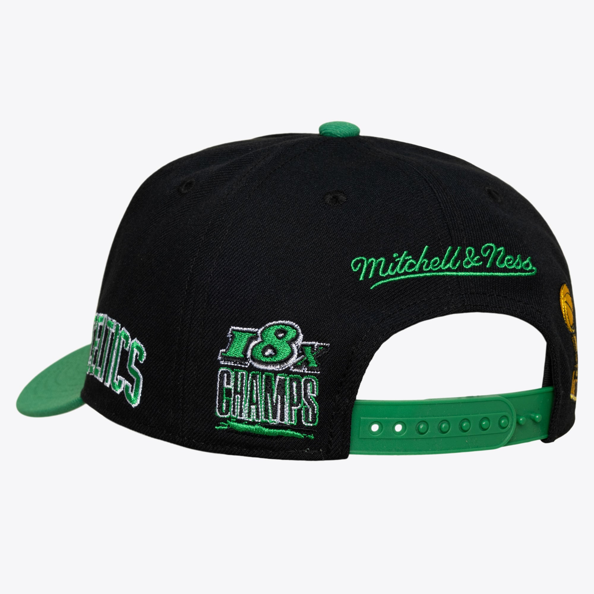Men's Mitchell & Ness Black Boston Celtics True Legacy Pro Snapback Hat
