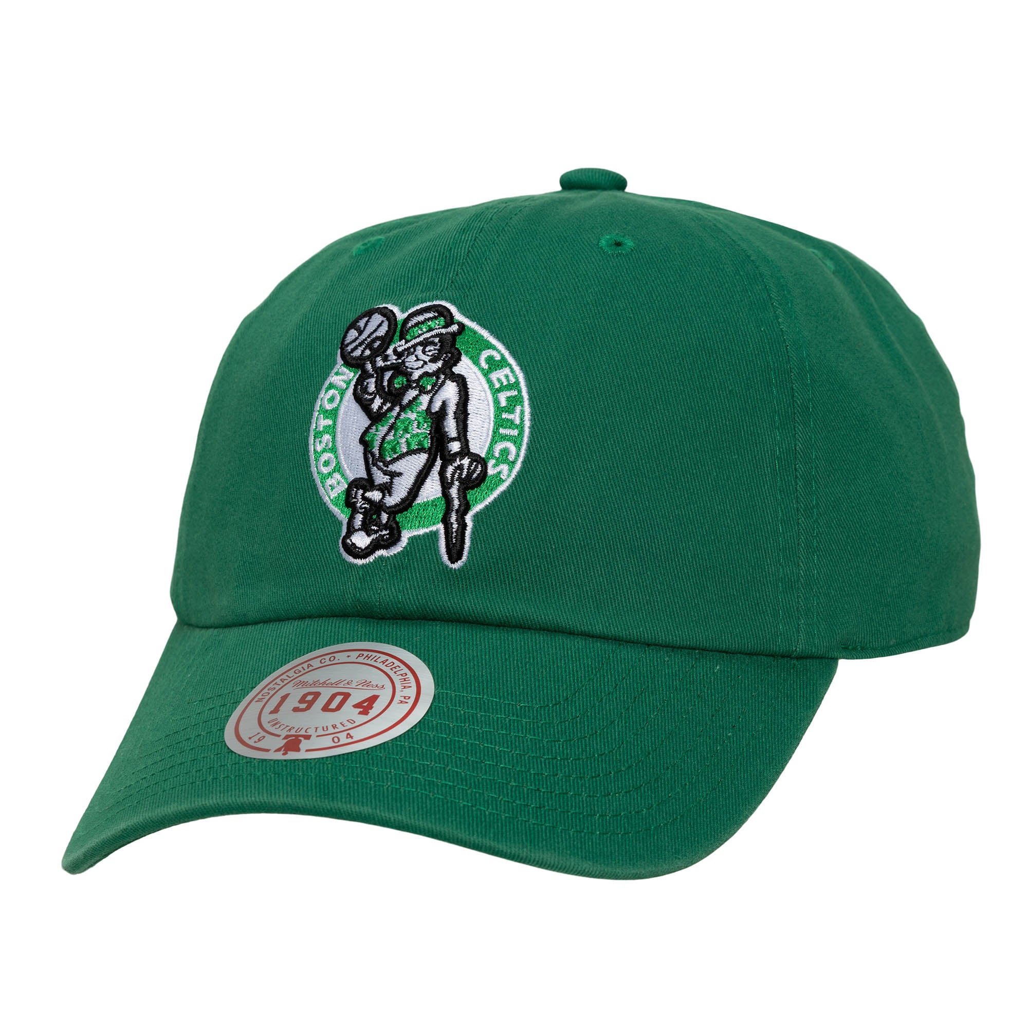 Men's Mitchell & Ness Kelly Green Boston Celtics Hardwood Classics 1904 Adjustable Hat