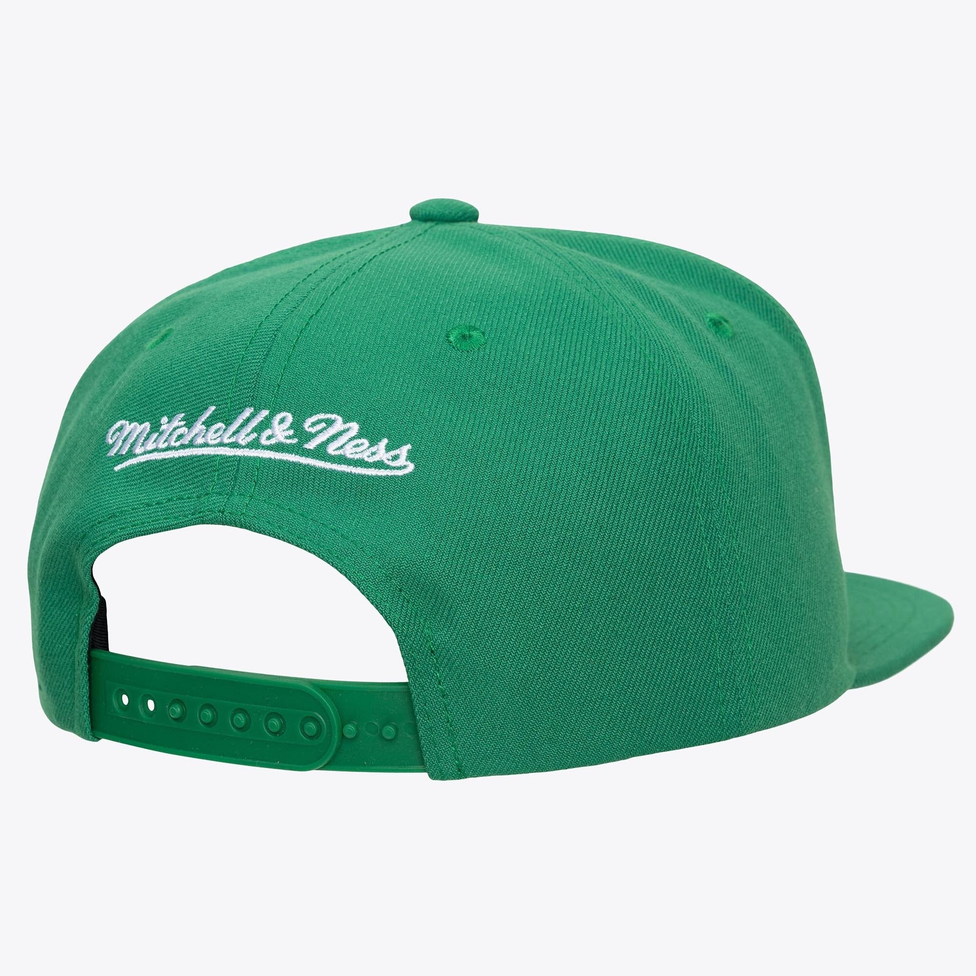 Men's Mitchell & Ness Kelly Green Boston Celtics Hardwood Classics Legendary Home Snapback Hat