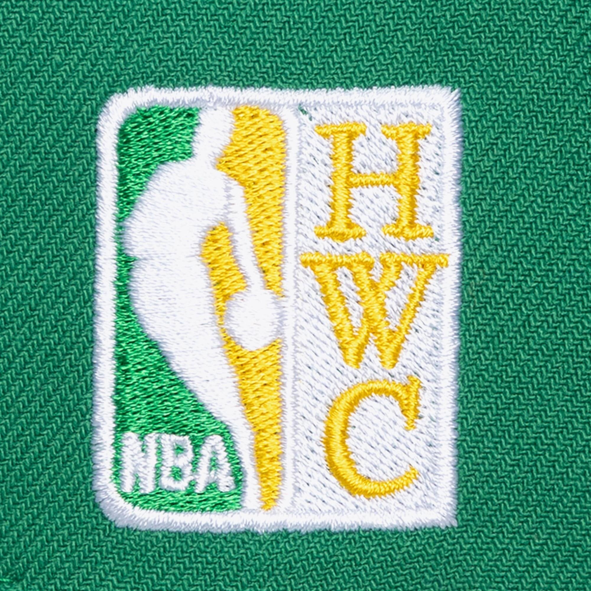 Men's Mitchell & Ness Kelly Green Boston Celtics Hardwood Classics Legendary Home Snapback Hat