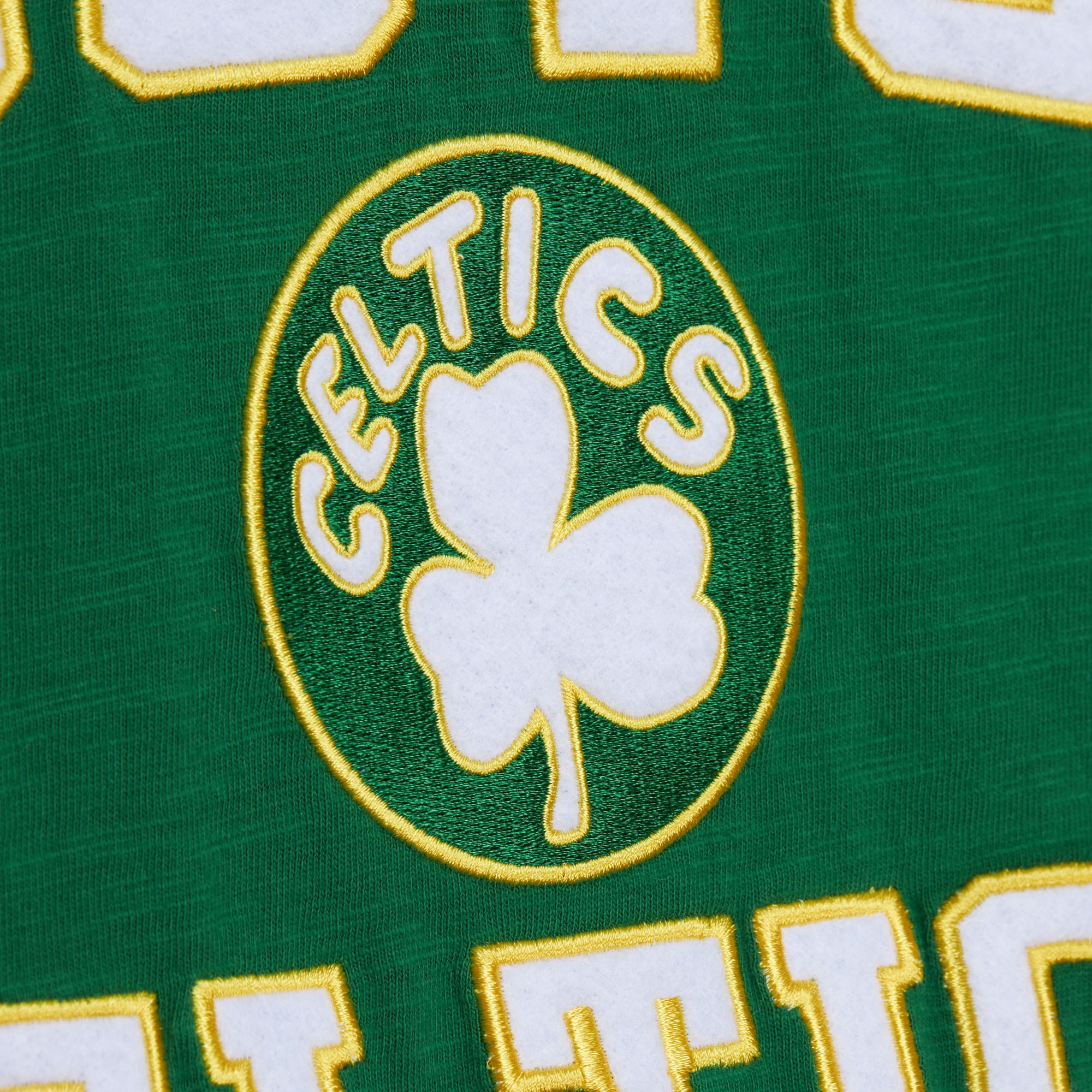 T-shirt Mitchell & Ness Kelly Green Boston Celtics Hardwood Classics Legendary Slub pour homme