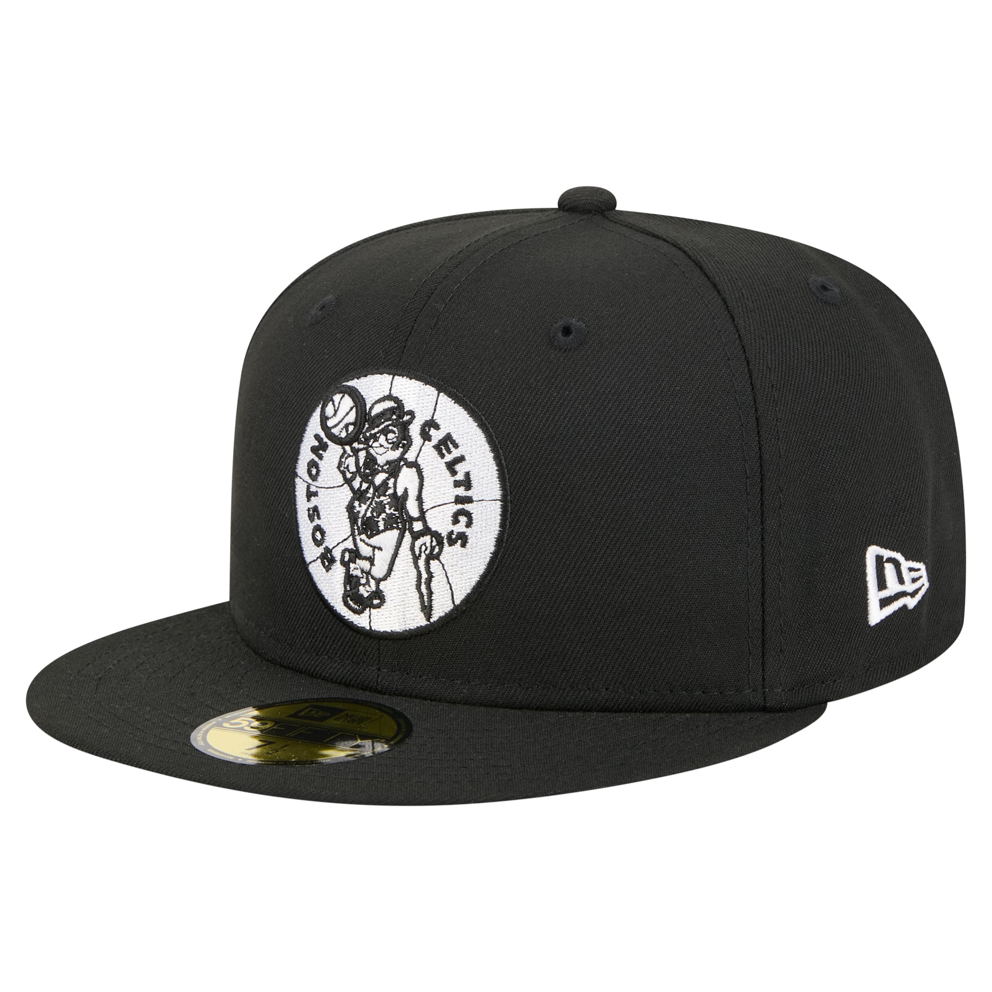 Men's New Era Black Boston Celtics 59FIFTY Fitted Hat