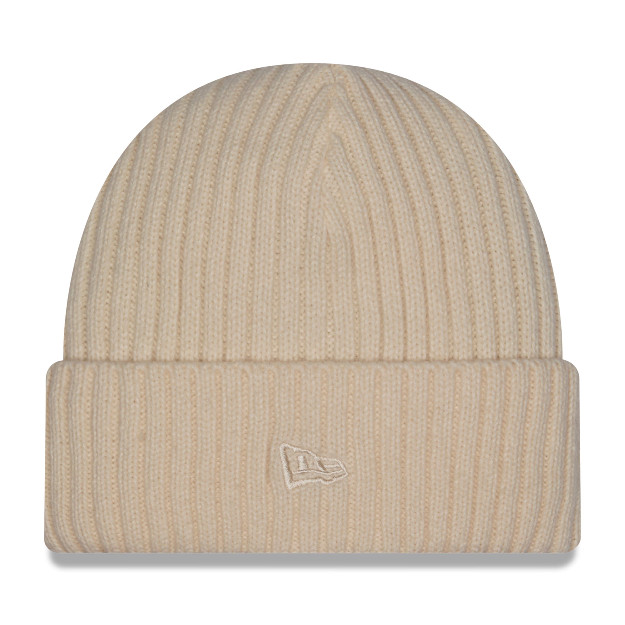 Bonnet à revers New Era crème Boston Celtics pour homme