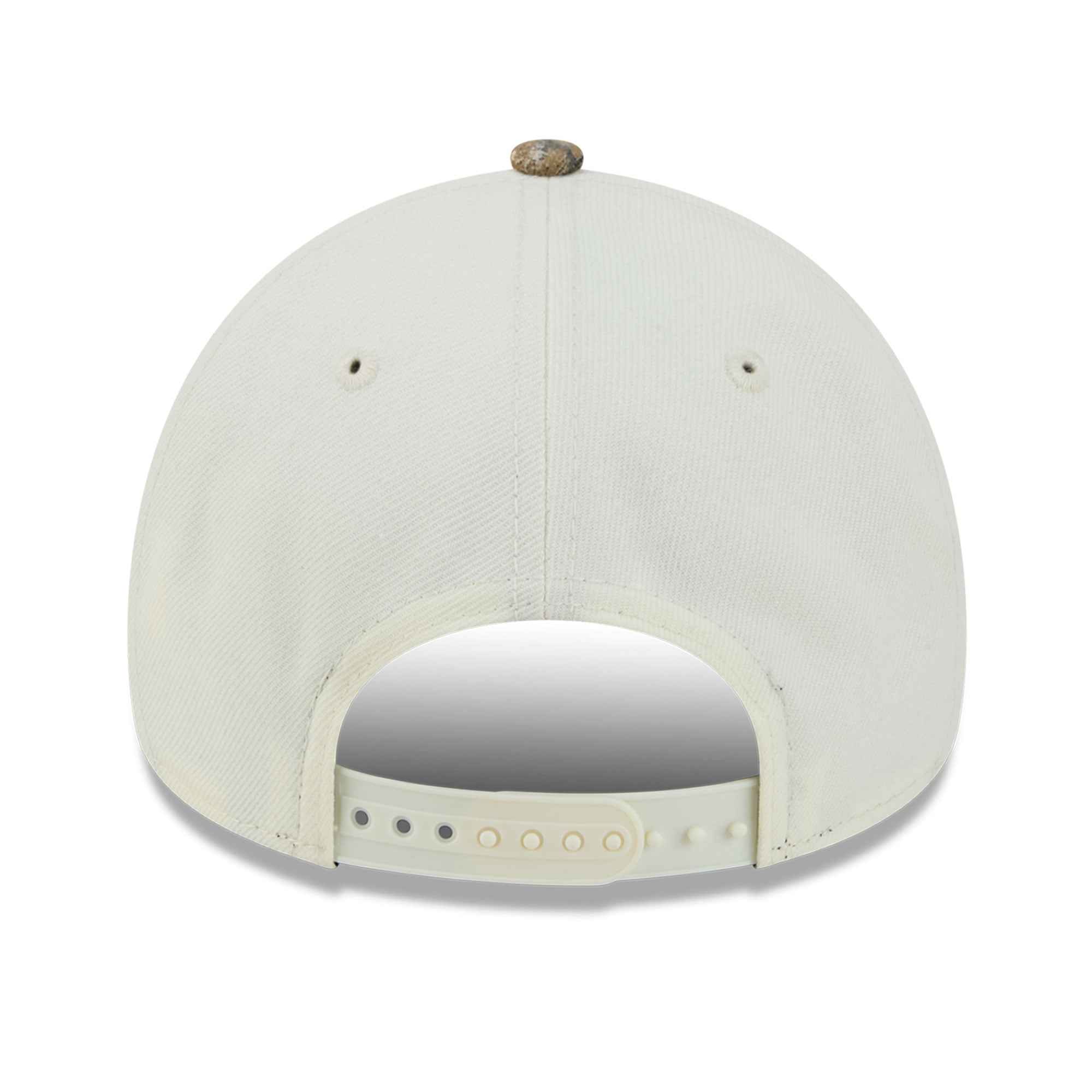 Casquette ajustable New Era 9FORTY A-Frame crème/camouflage Boston Celtics Rose Banner pour homme