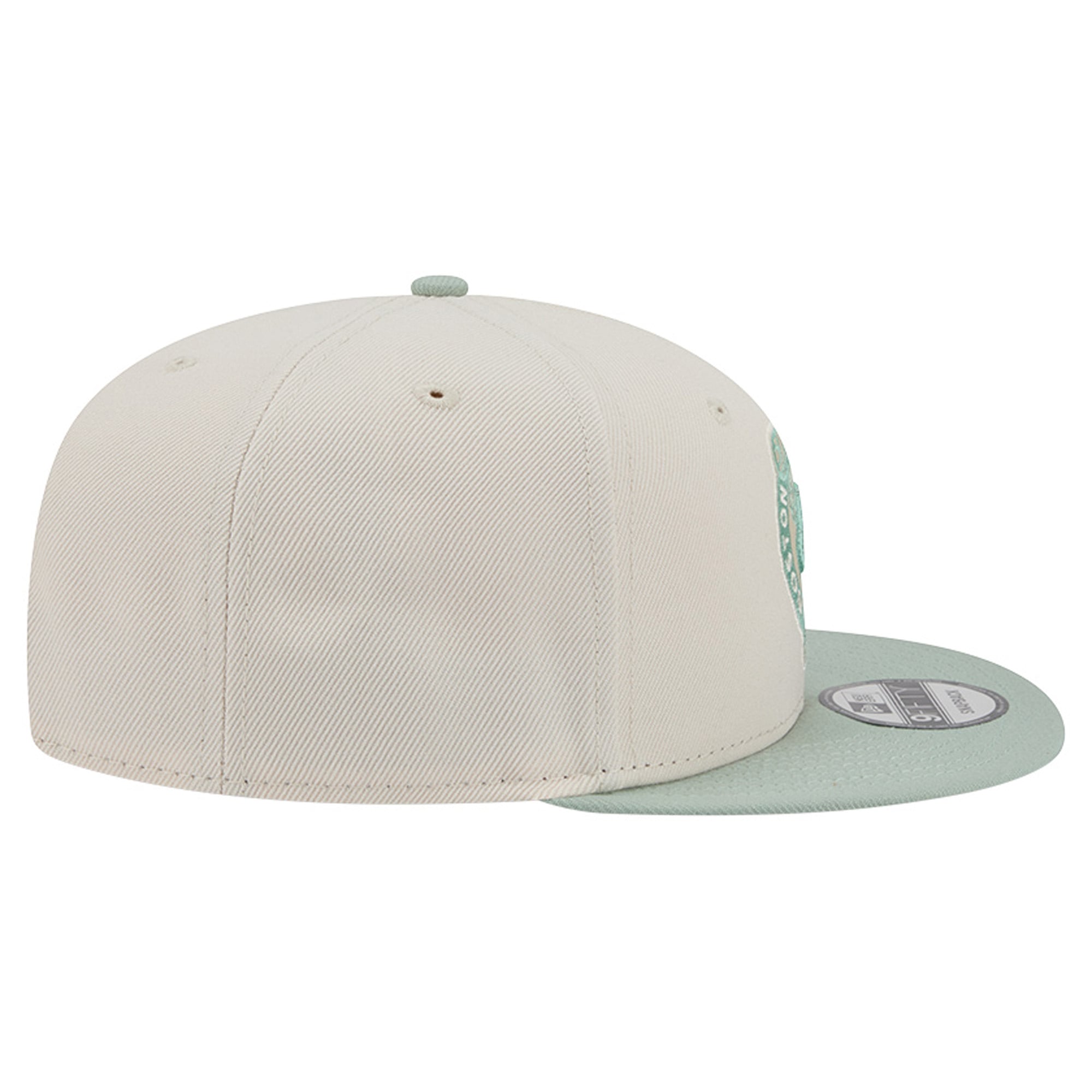Casquette snapback New Era 9FIFTY verte/marron Boston Celtics pour homme
